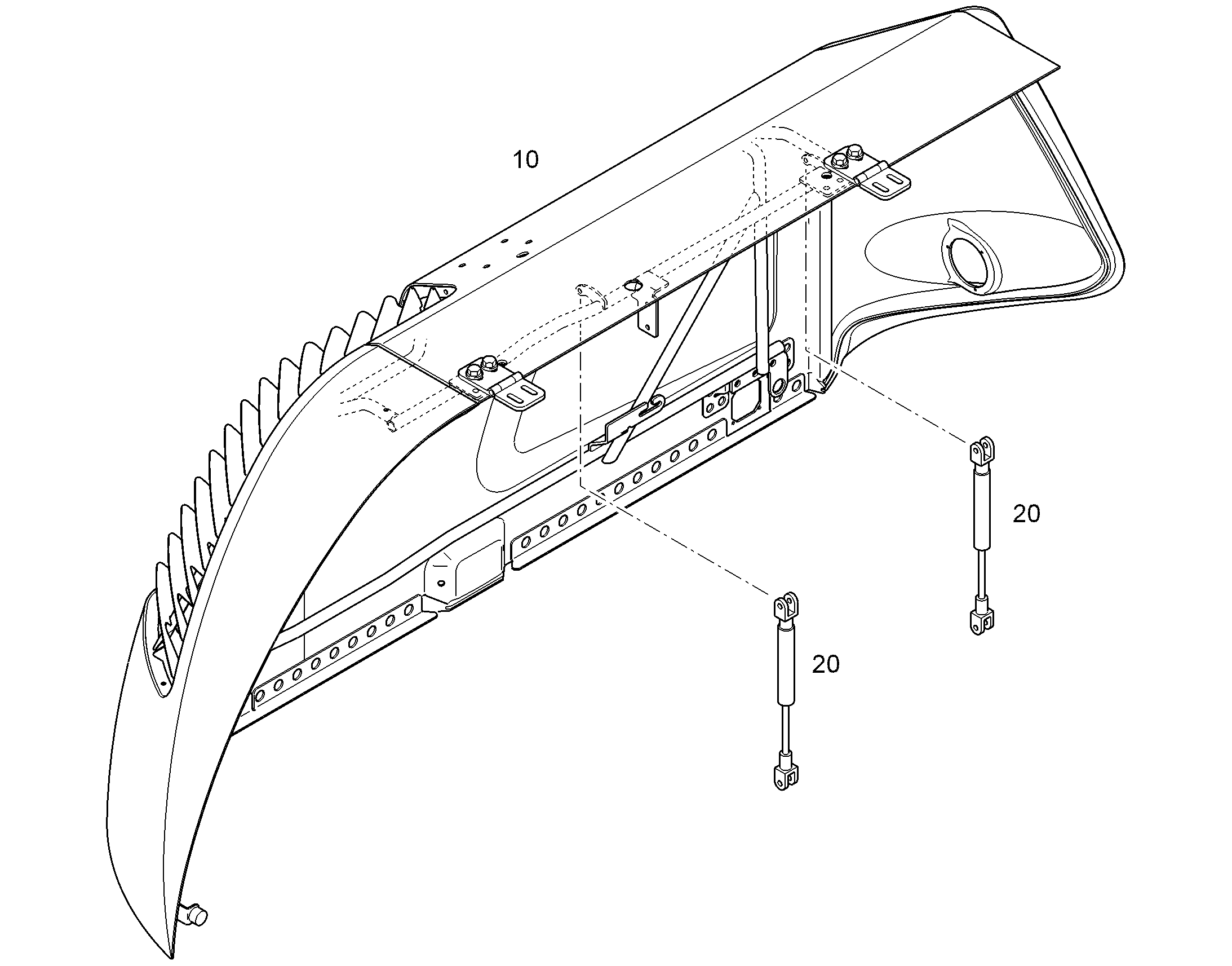 ЭЛЕМЕНТЫ МОНТАЖНЫЕ 94038847 LIEBHERR