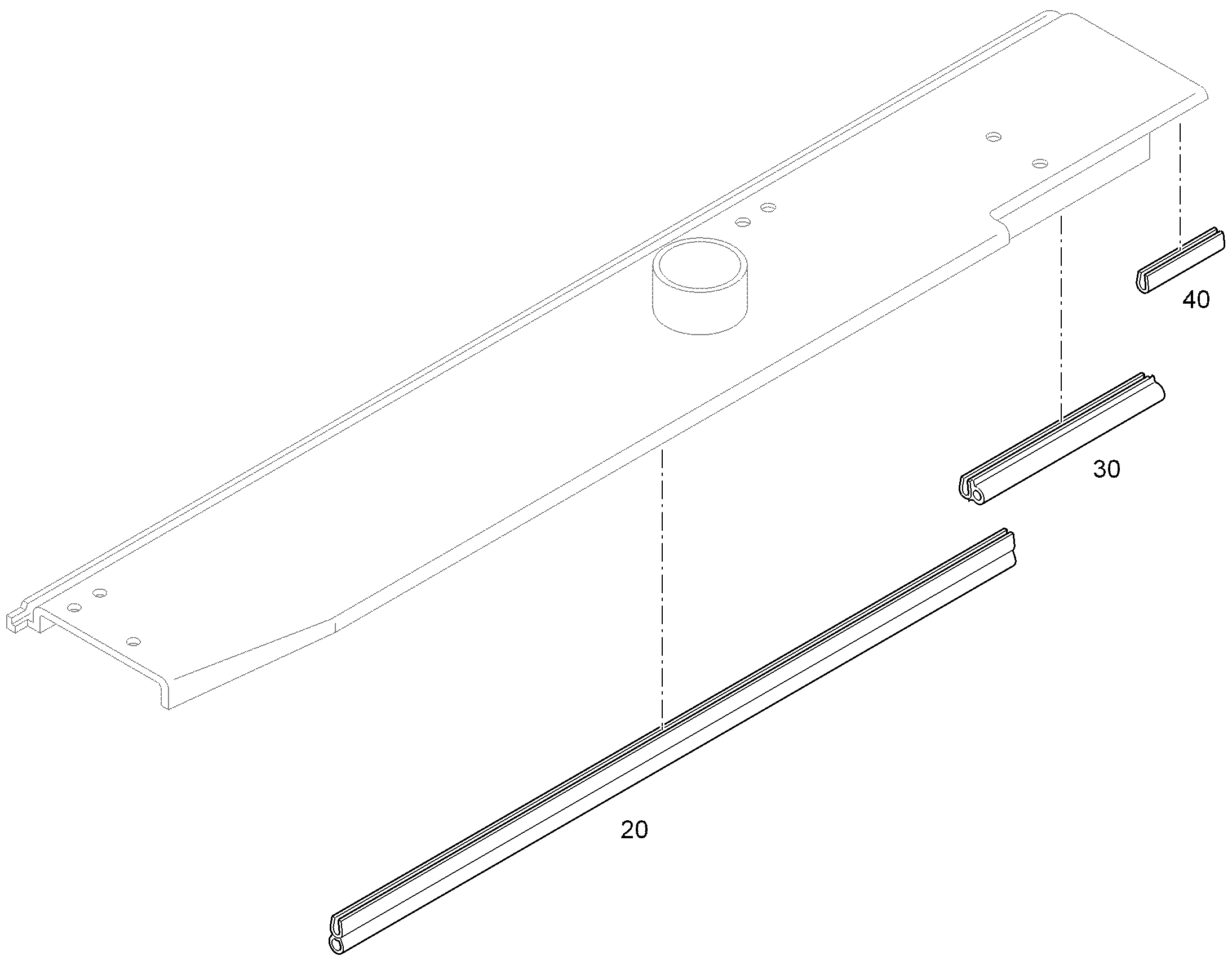 ПРОФИЛЬ УПЛОТНИТЕЛЬНЫЙ 4-6/18X24 10678767 LIEBHERR
