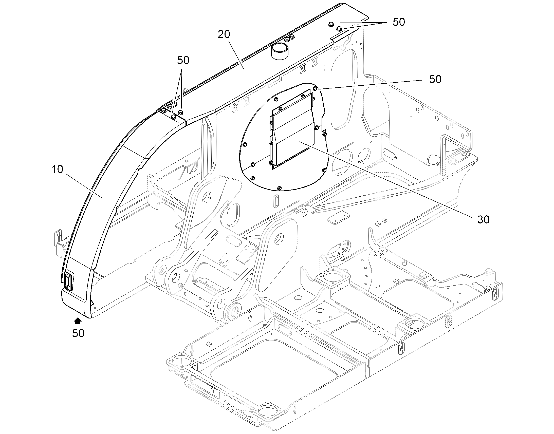 ЭЛЕМЕНТЫ МОНТАЖНЫЕ 94028970 LIEBHERR