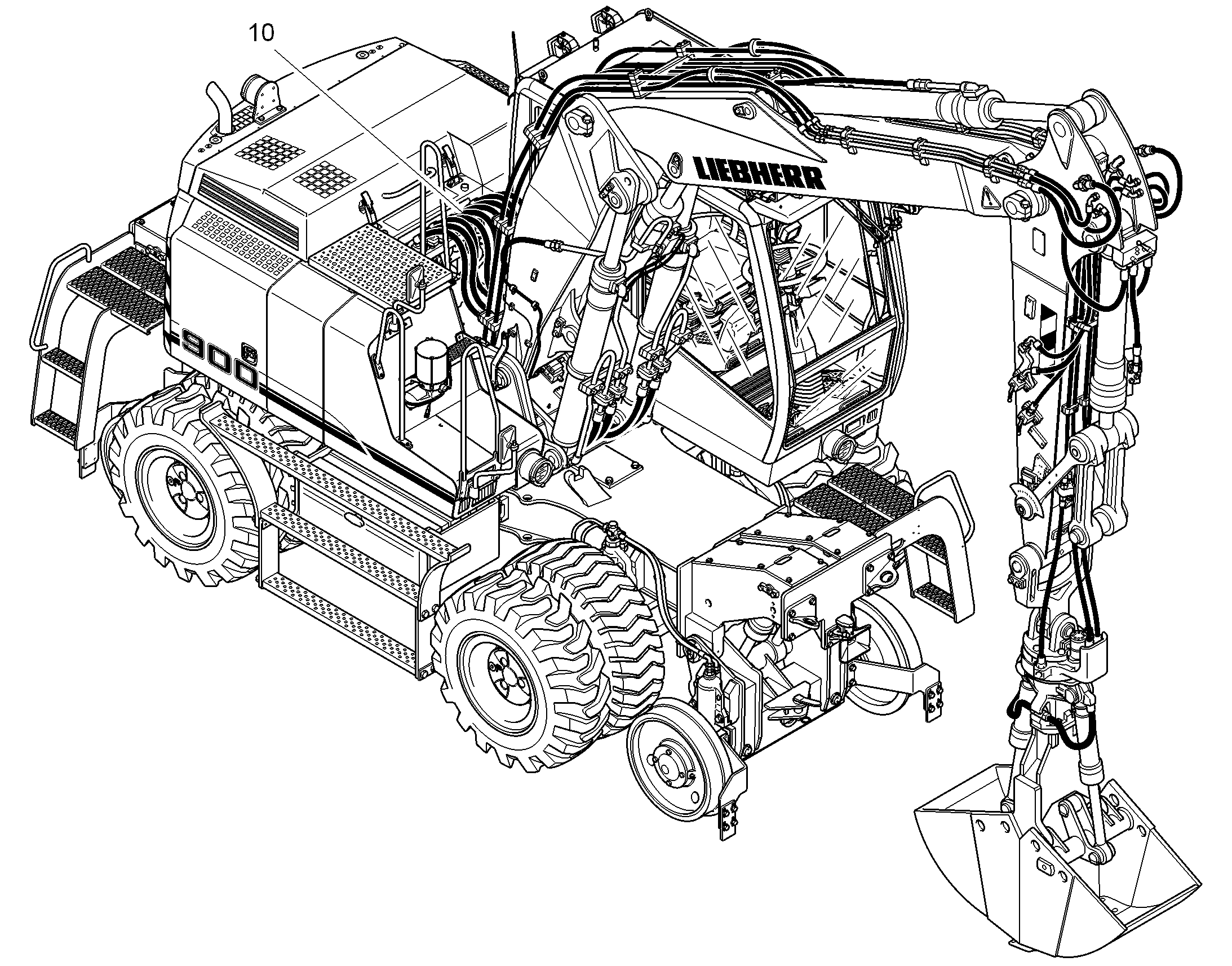 УСТР-ВО ПРЕДОТВРАЩ. ПЕРЕГРУЗКИ 94025490 LIEBHERR