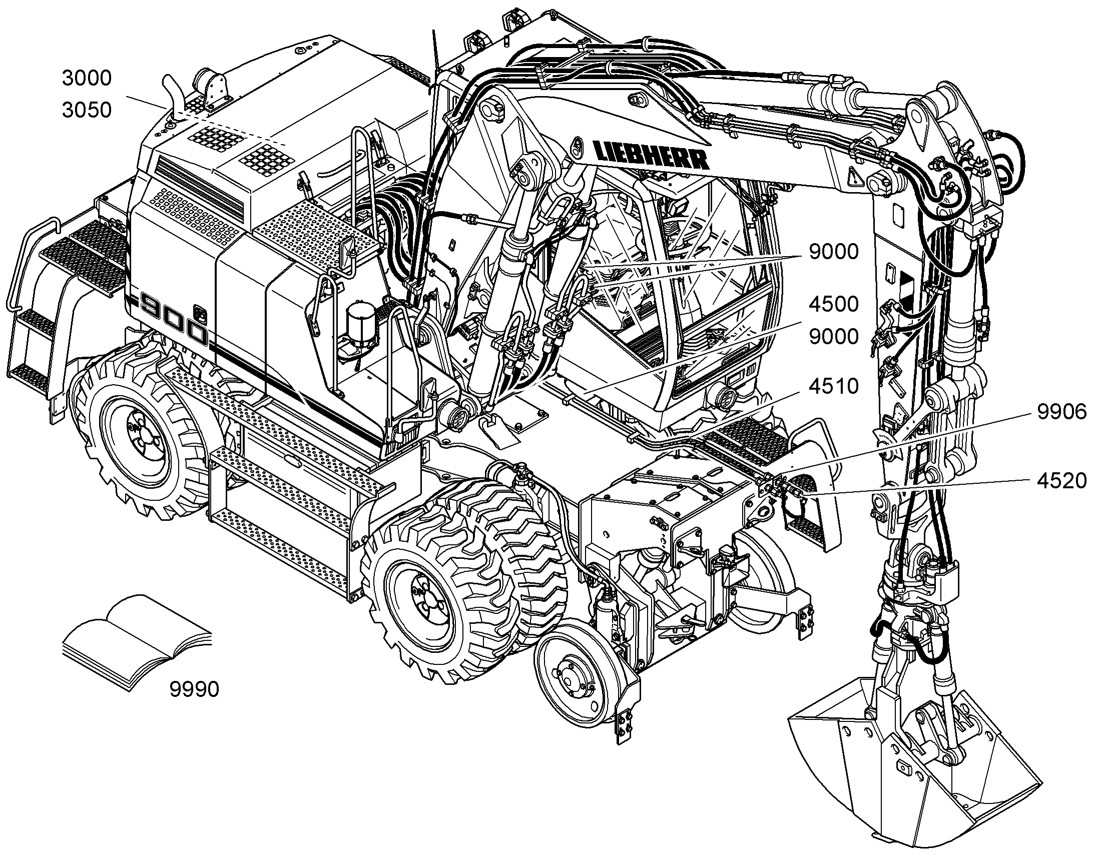 КЛАПАНЫ И ОБСЛУЖИВАНИЕ 94029796 LIEBHERR