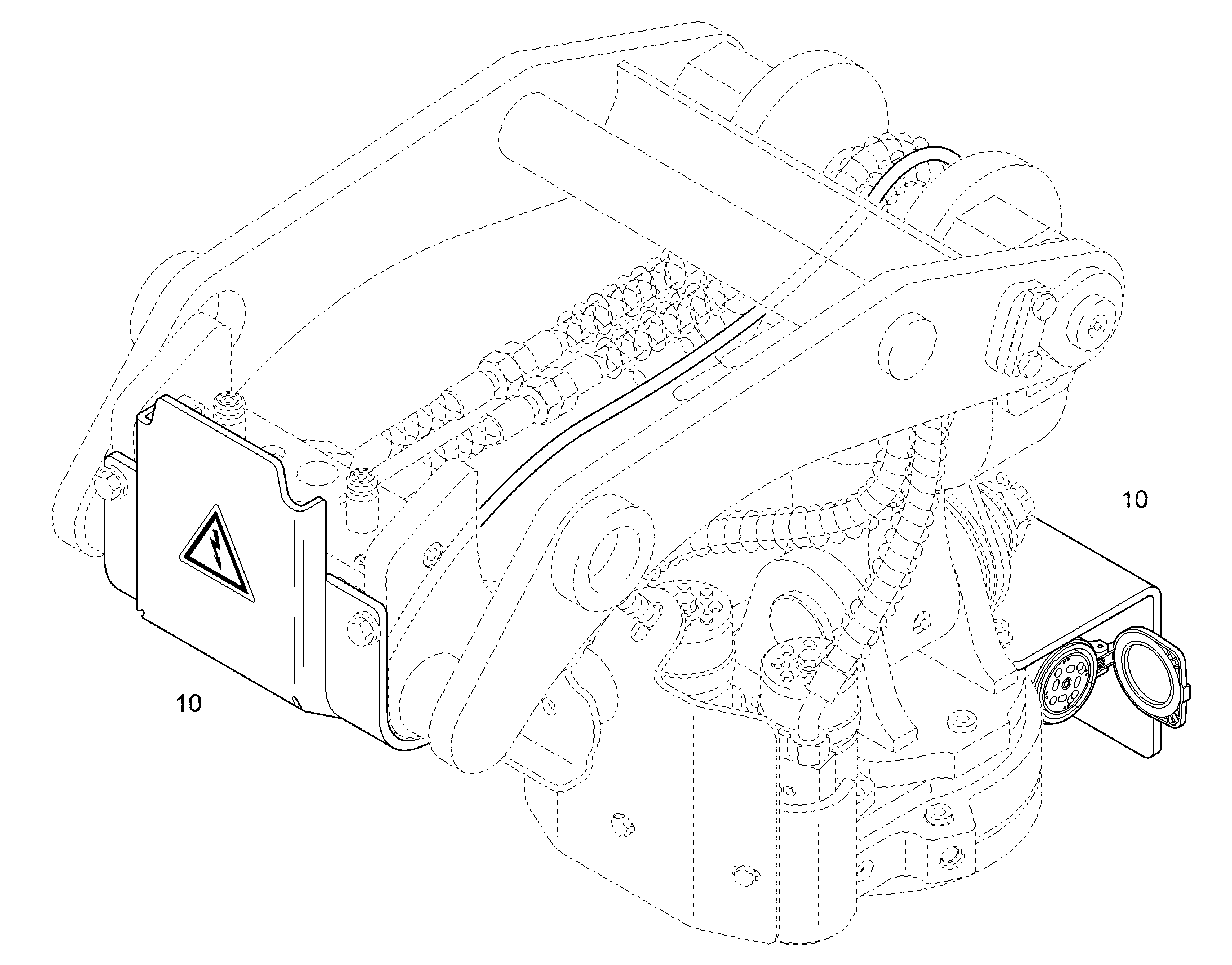 СИЛОВОЙ КОНТАКТ ДЛЯ LIKUFIX 48 9644828 LIEBHERR