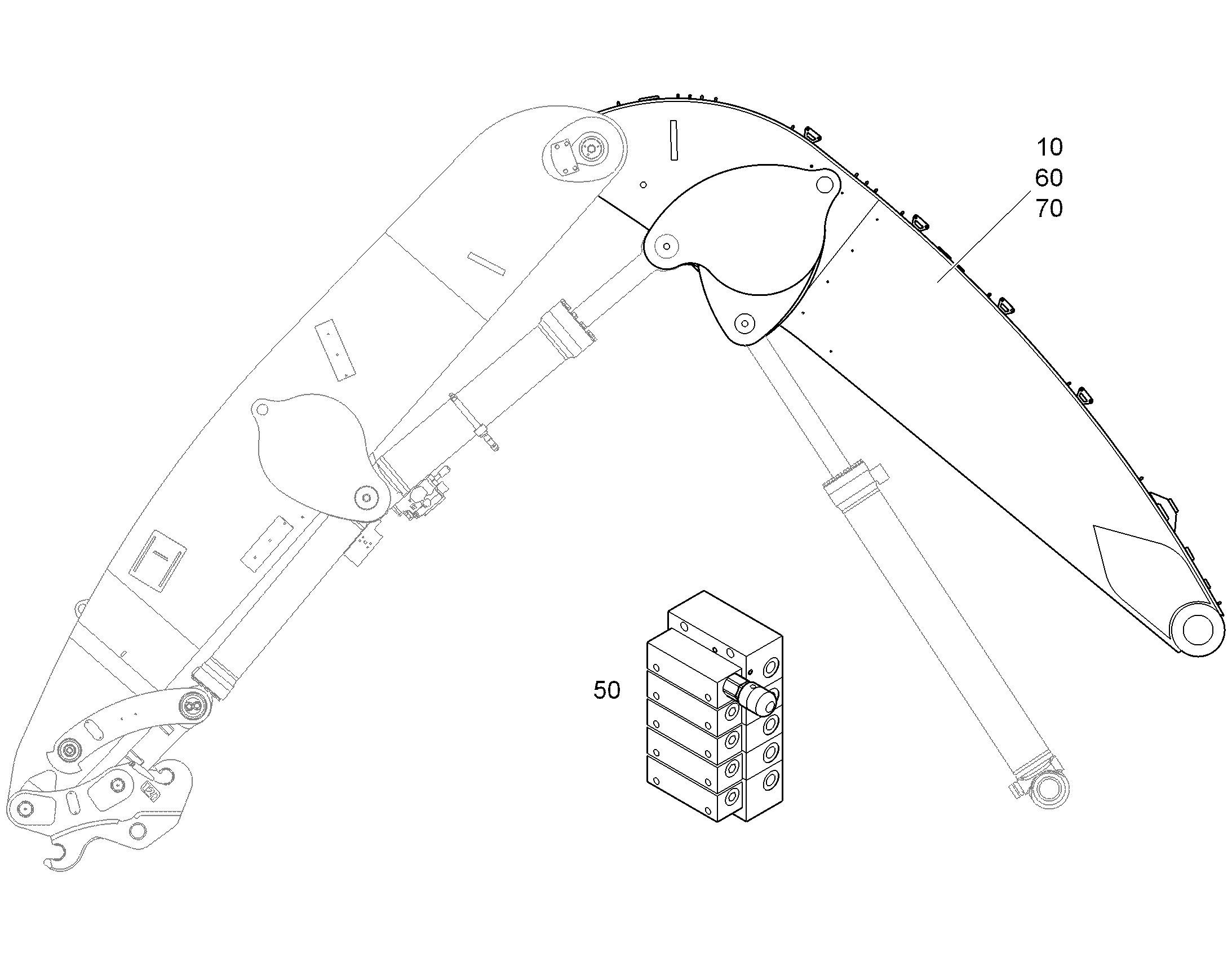 ОГРАНИЧЕНИЕ ПОДЪЕМА 9613867 LIEBHERR