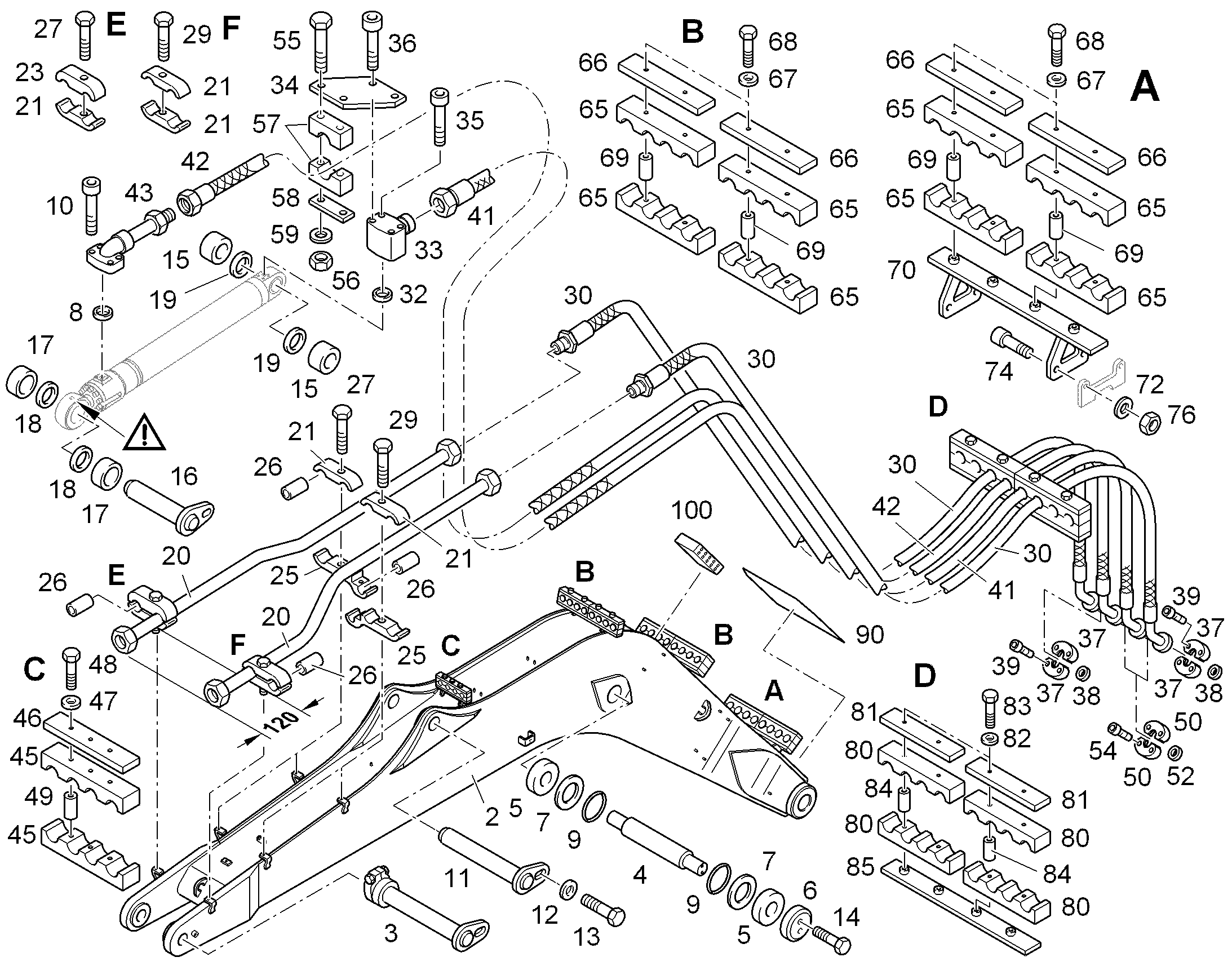 СМАЗОЧНЫЕ ЛИНИИ УСТАНОВКА 9626211 LIEBHERR