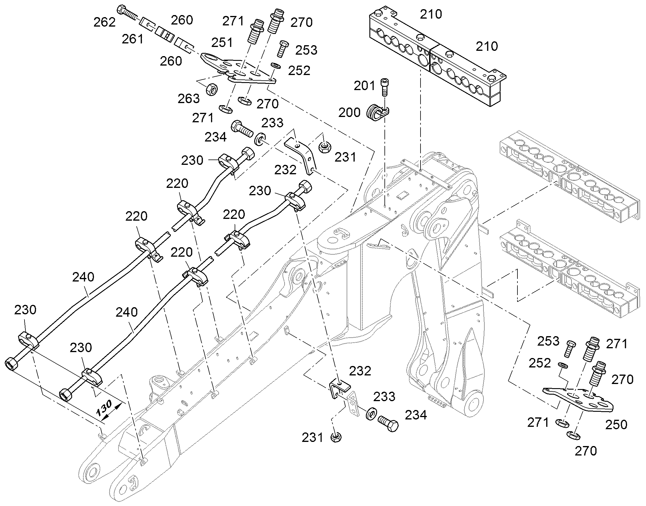РАЗДЕЛИТЕЛЬНЫЙ ЛИСТ 94033622 LIEBHERR