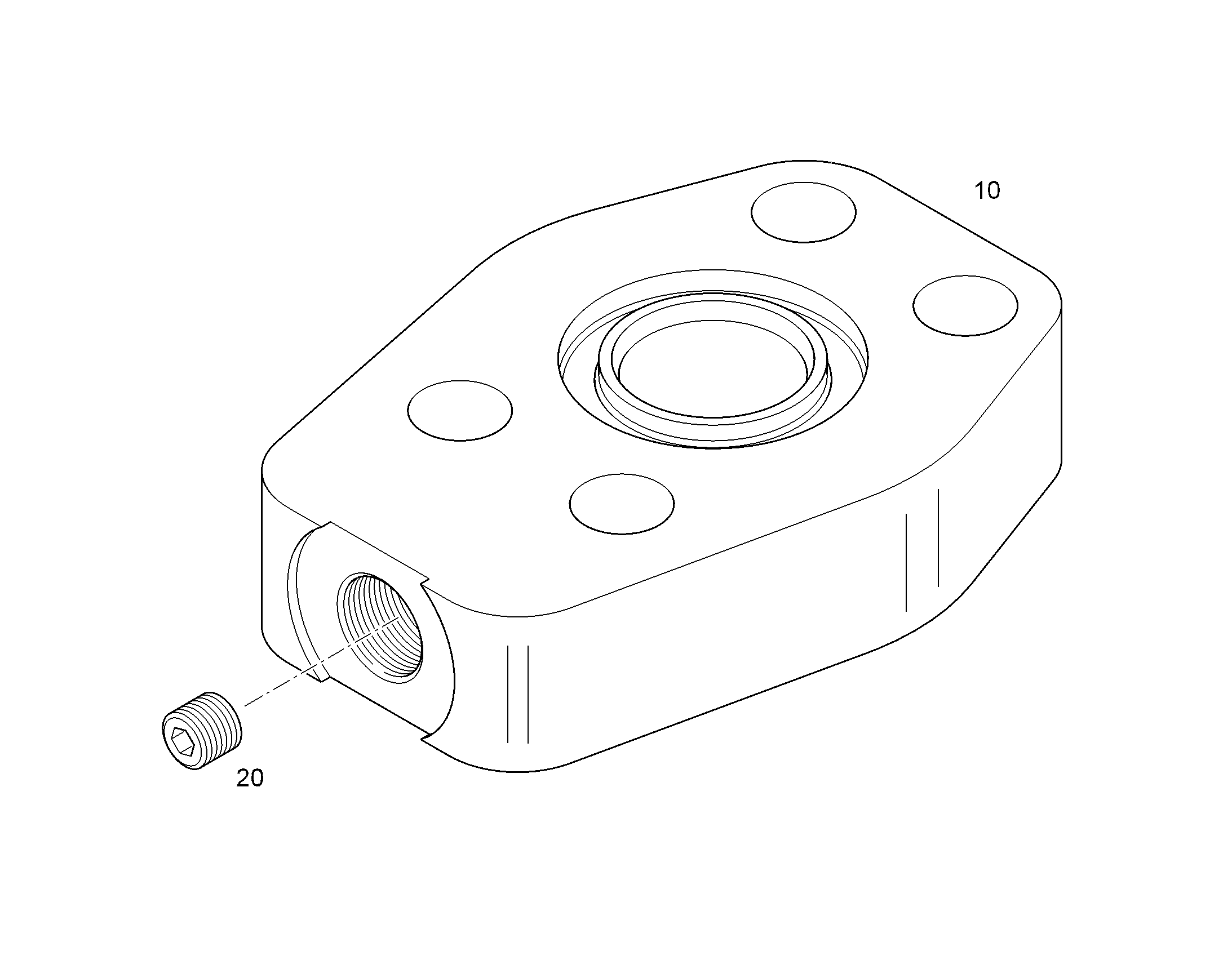 СОПЛО NG 1,5MM / M8X8 94065664 LIEBHERR