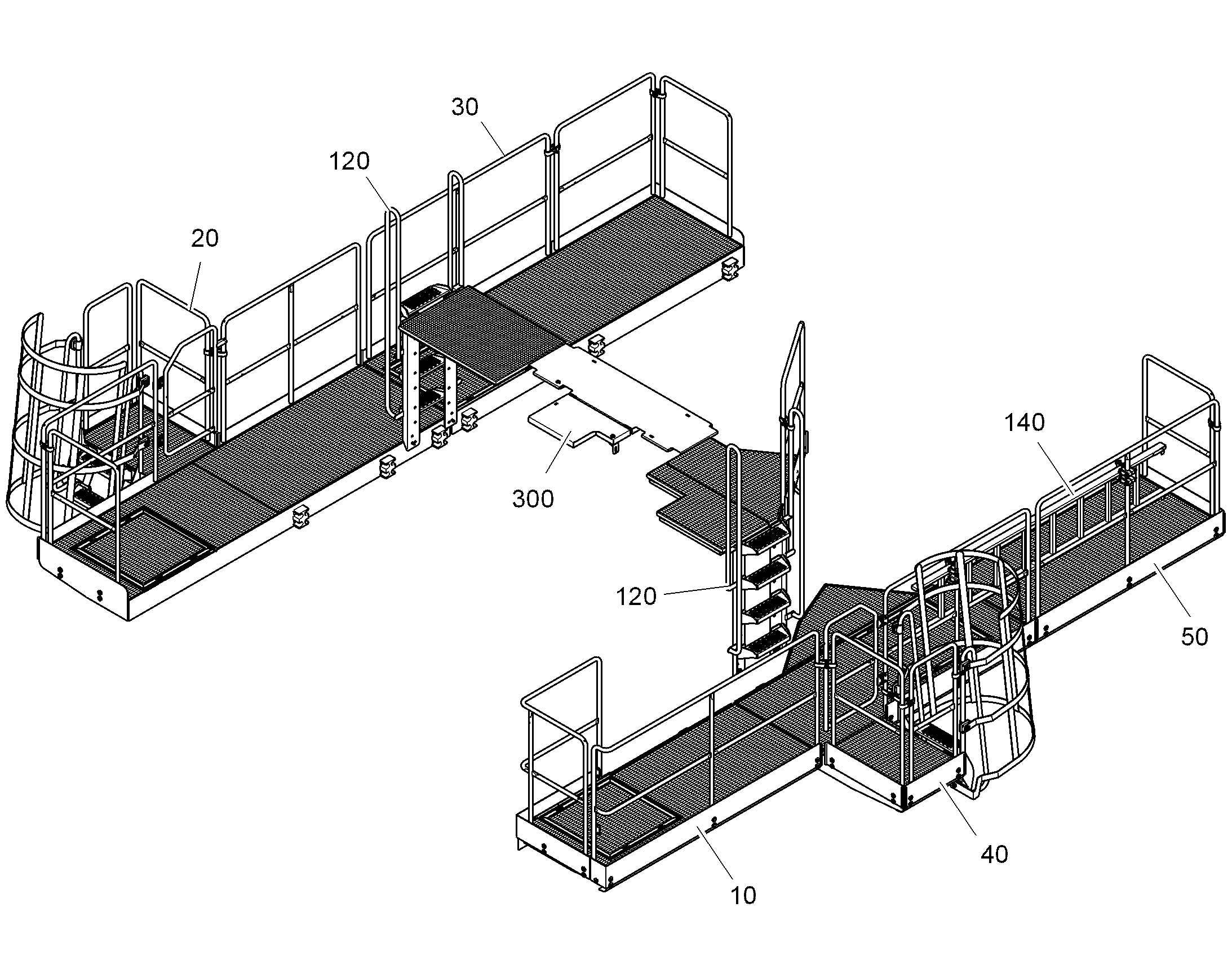 ПЛАТФОРМА ЗАДНЯЯ 94035223 LIEBHERR