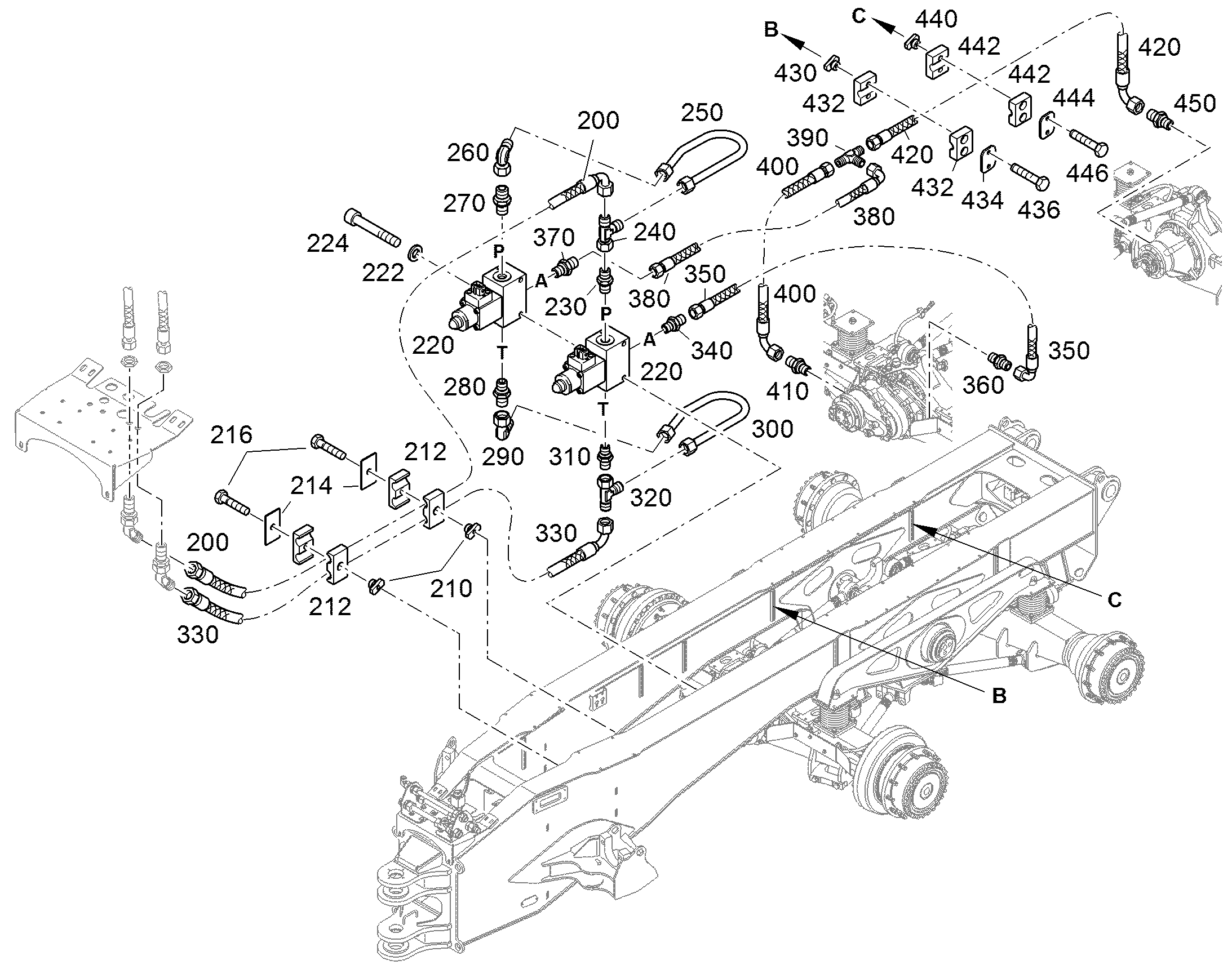 ШЛАНГ 10X2070 10289219 LIEBHERR