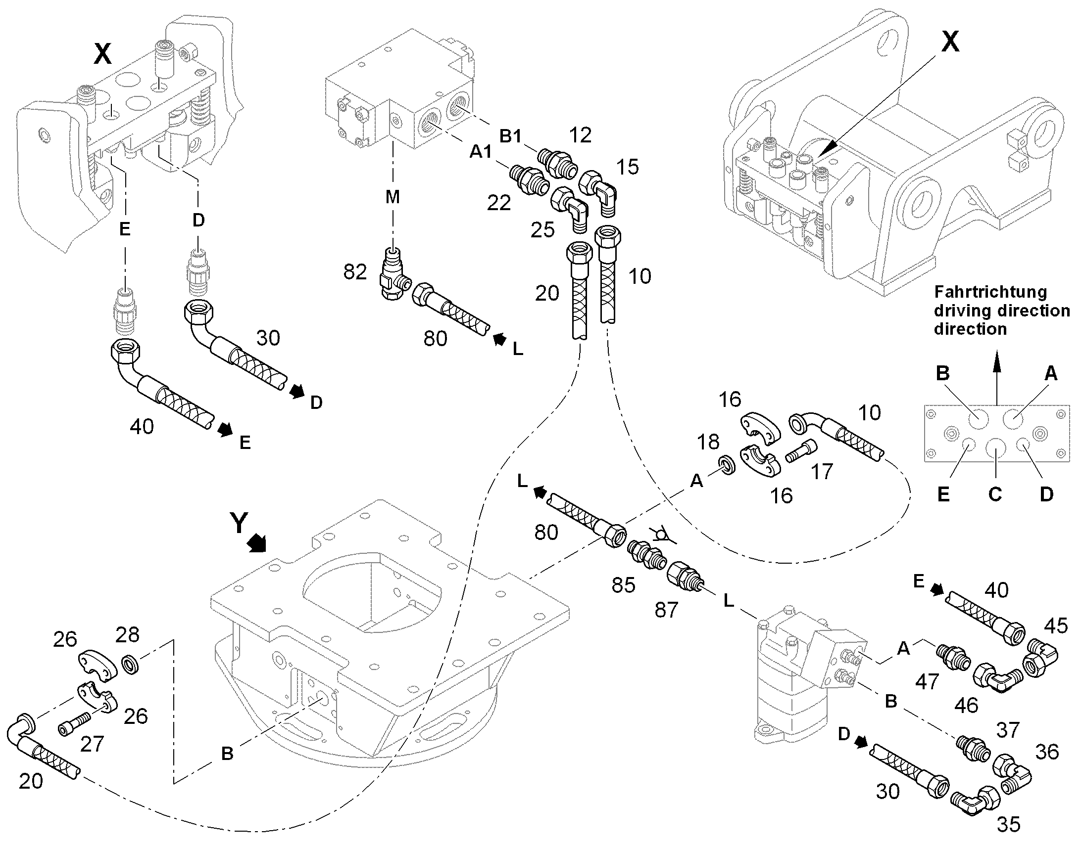 ШЛАНГ 12X900 11161997 LIEBHERR