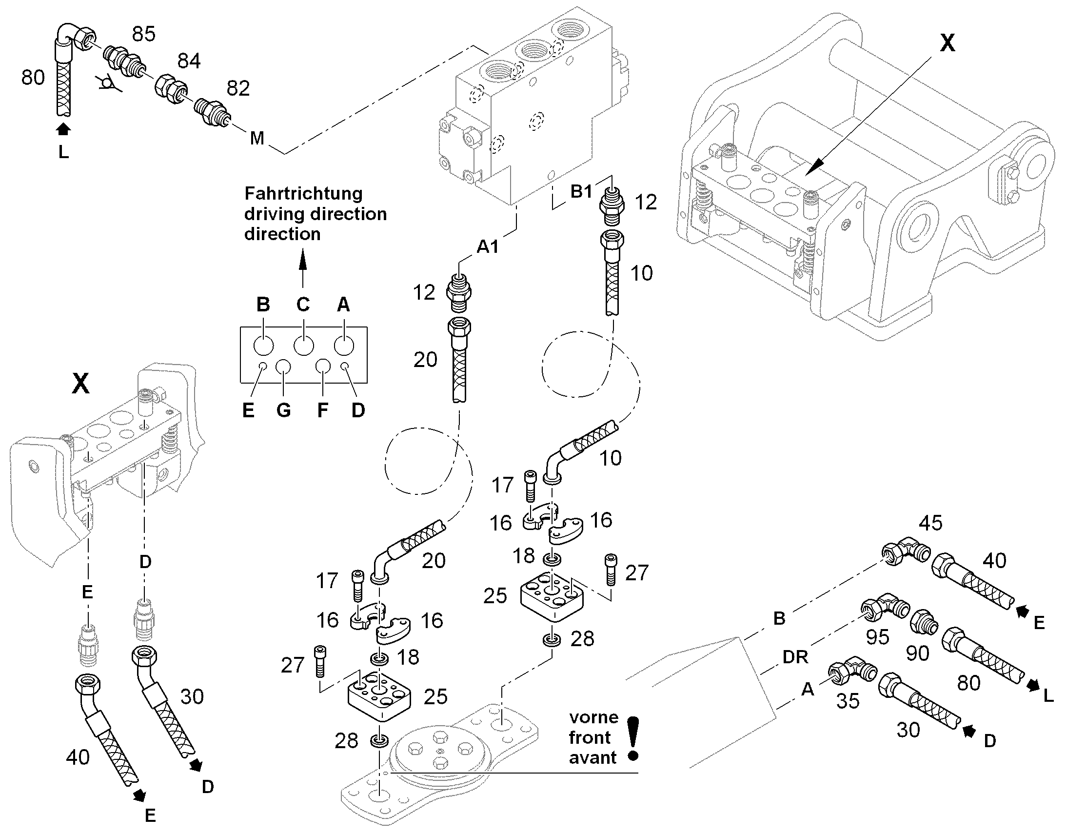 ШЛАНГ 25X1200 11088781 LIEBHERR