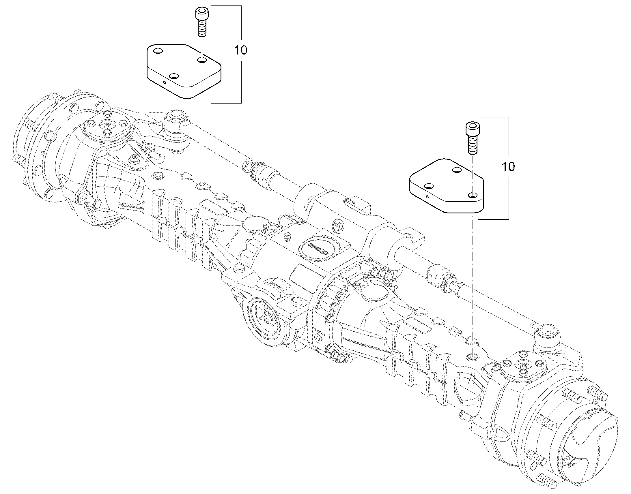 ОГРАНИЧЕНИЕ ХОДА МАЯТНИКОВОЕ 94038902 LIEBHERR