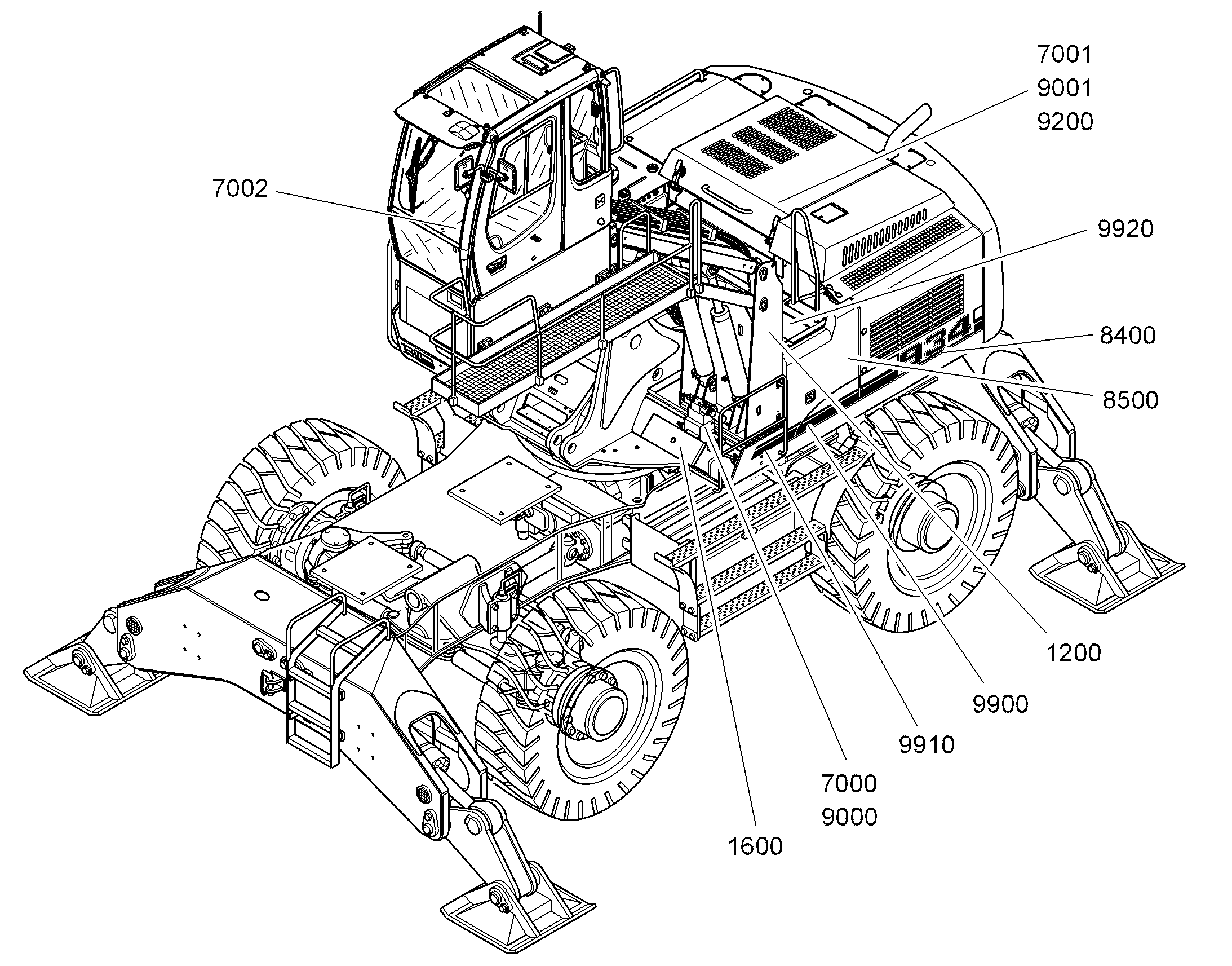 ГИДРОАГРЕГАТ МЕХАНИЗМА ПОДЪЕМА 94041203 LIEBHERR