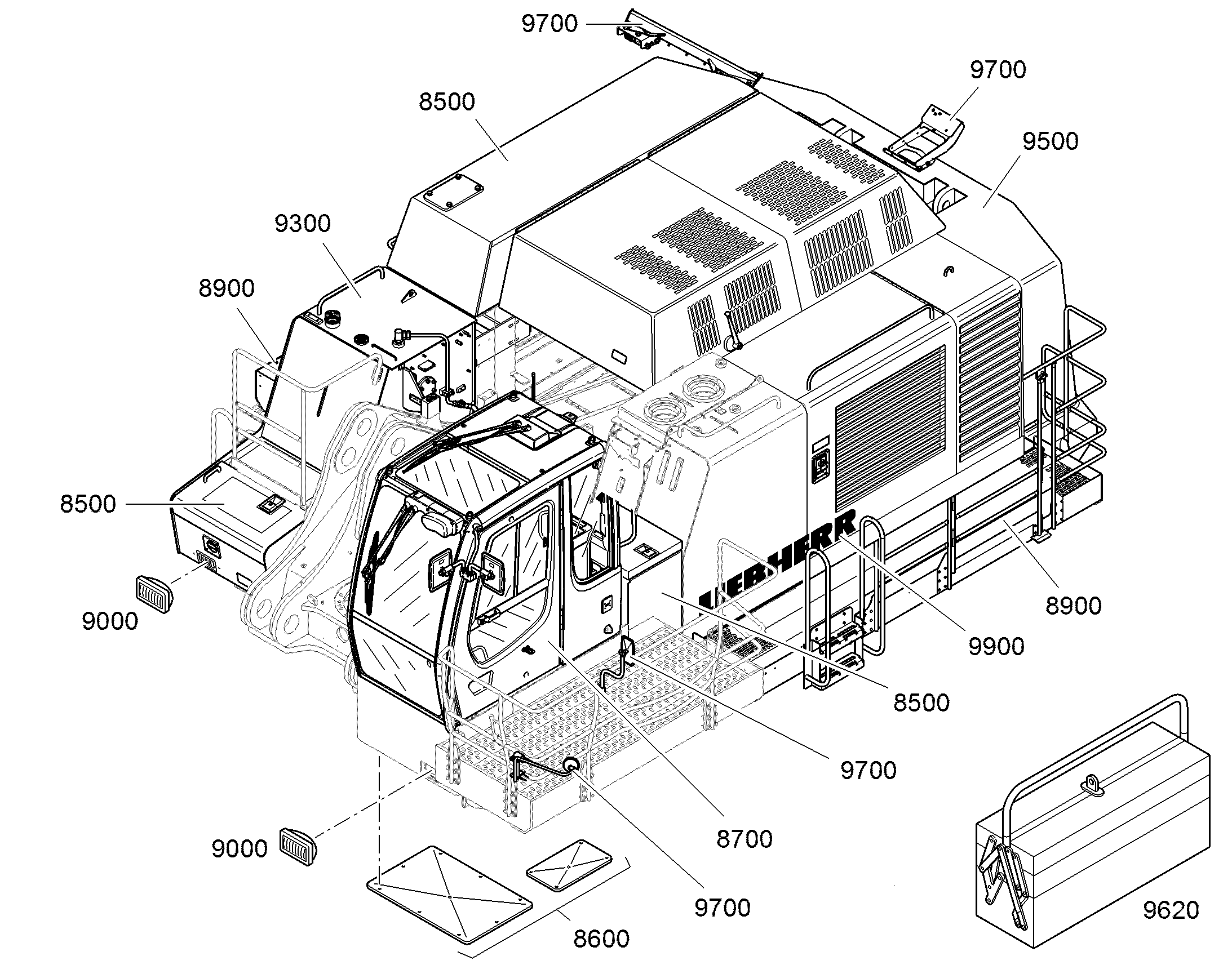 ТАБЛИЧКИ 94011559 LIEBHERR