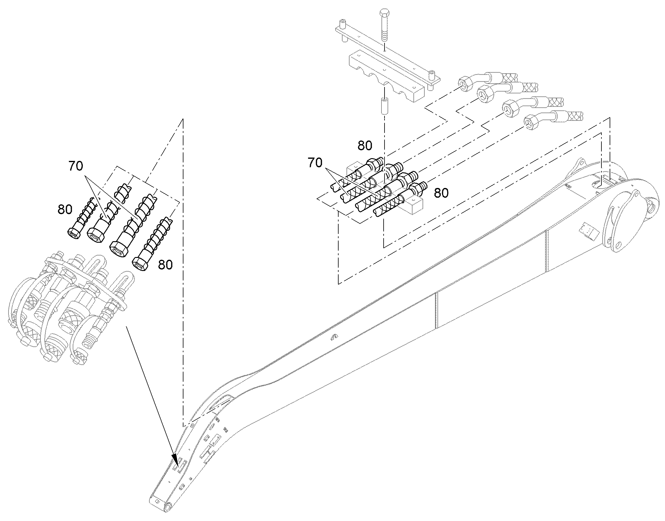 ШЛАНГ 25X6310 10013154 LIEBHERR