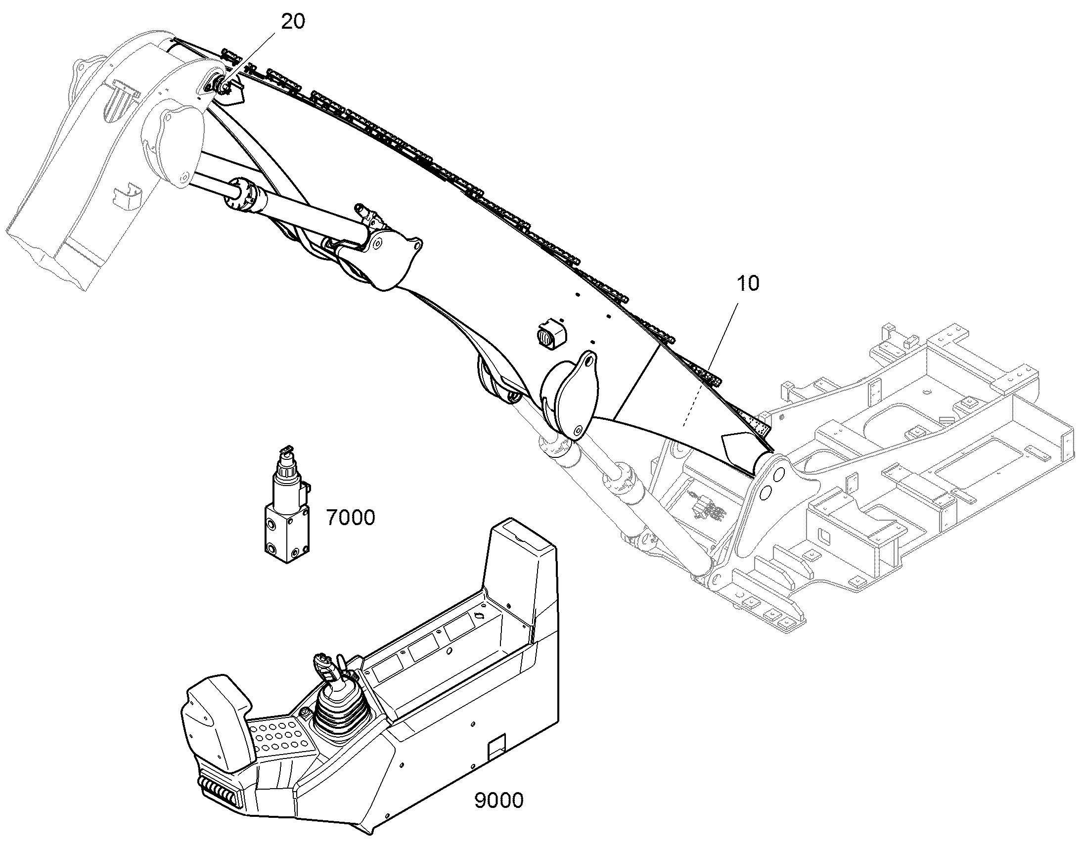 ГИДРАВЛИЧЕСКАЯ СИСТЕМА 94042497 LIEBHERR