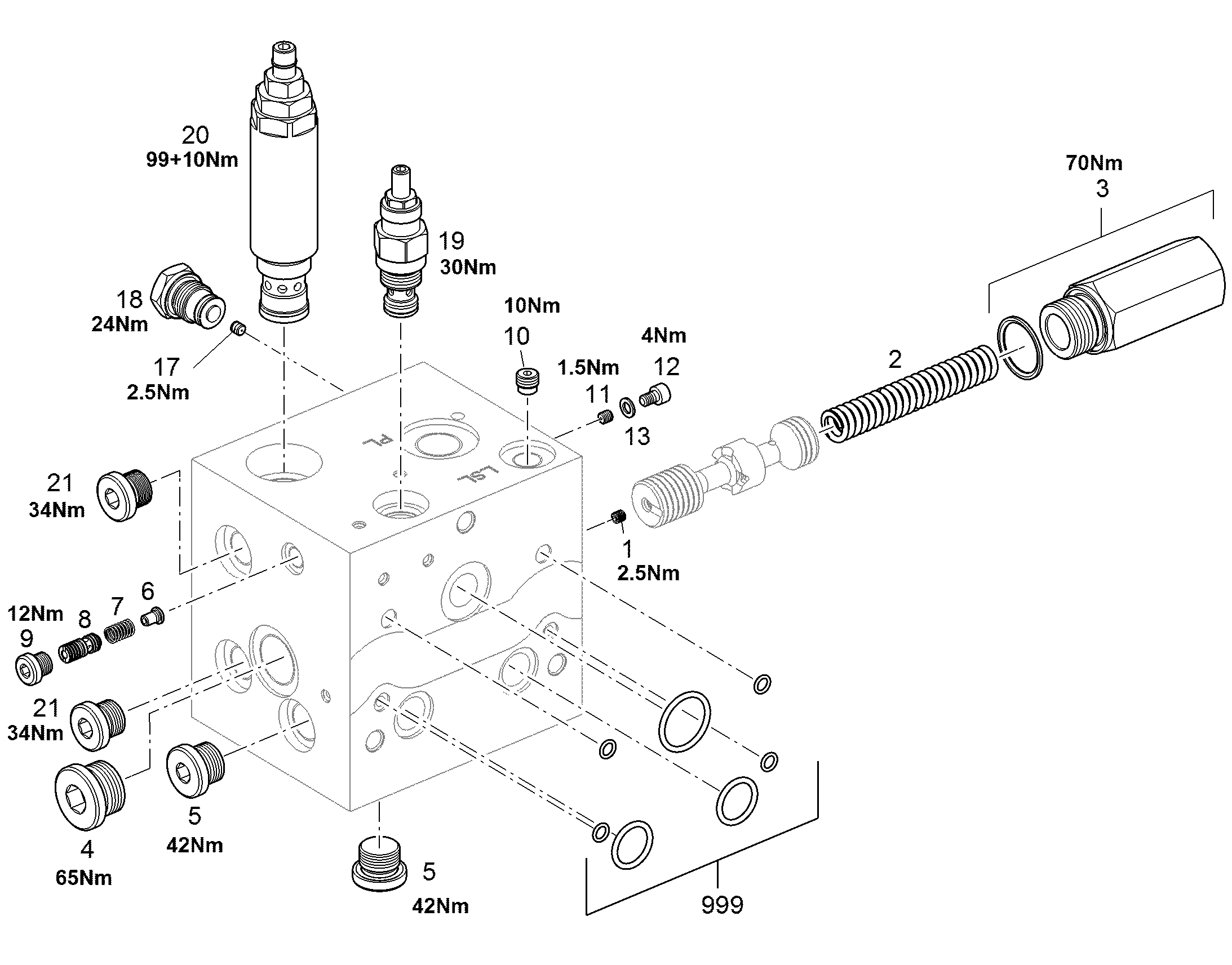 ЗАГЛУШКА РЕЗЬБОВАЯ 11115186 LIEBHERR