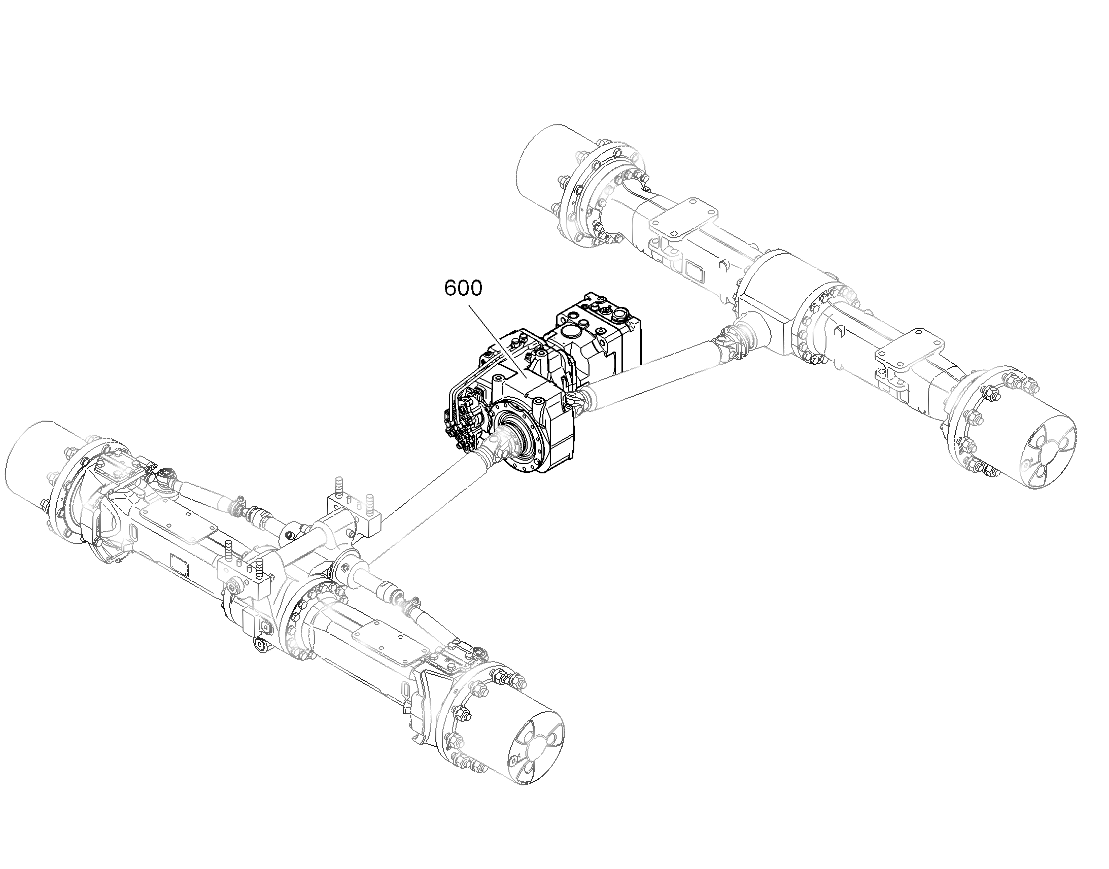РАЗДАТОЧНАЯ КОРОБКА МОНТАЖ 94010912 LIEBHERR