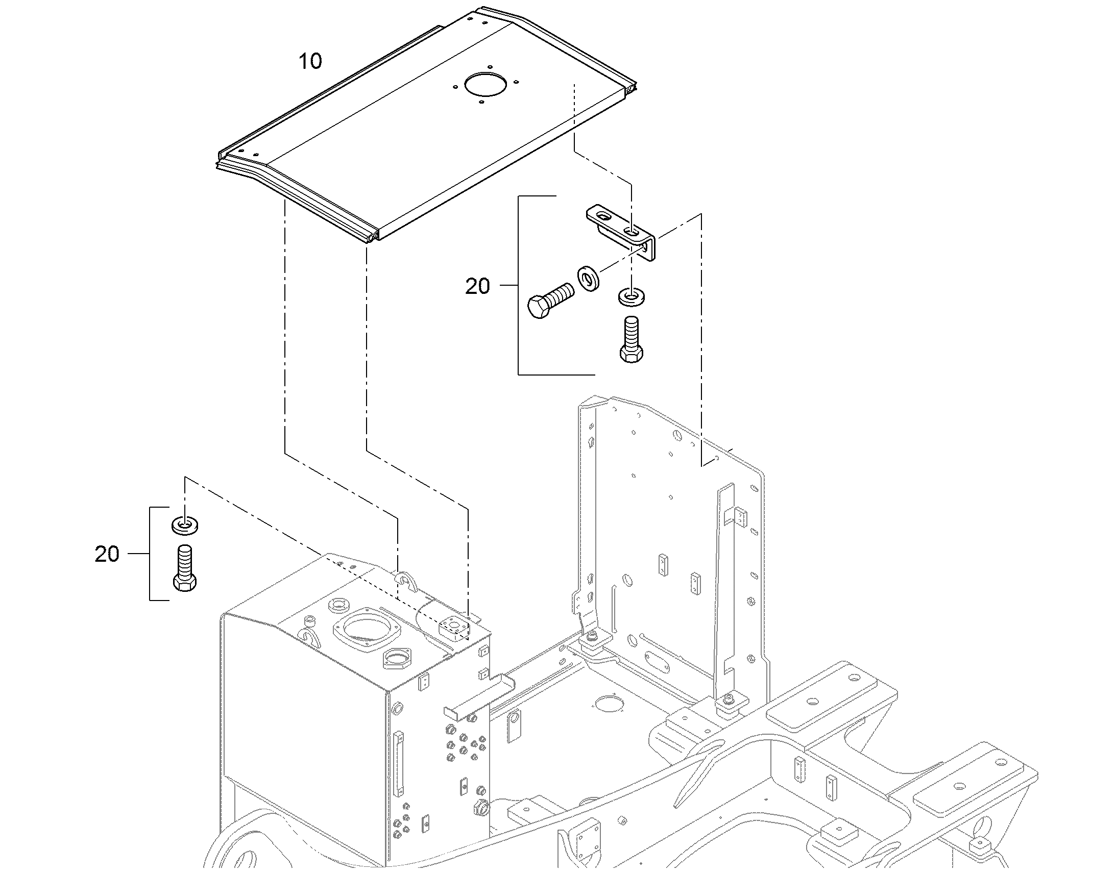 ЭЛЕМЕНТЫ МОНТАЖНЫЕ 94039230 LIEBHERR