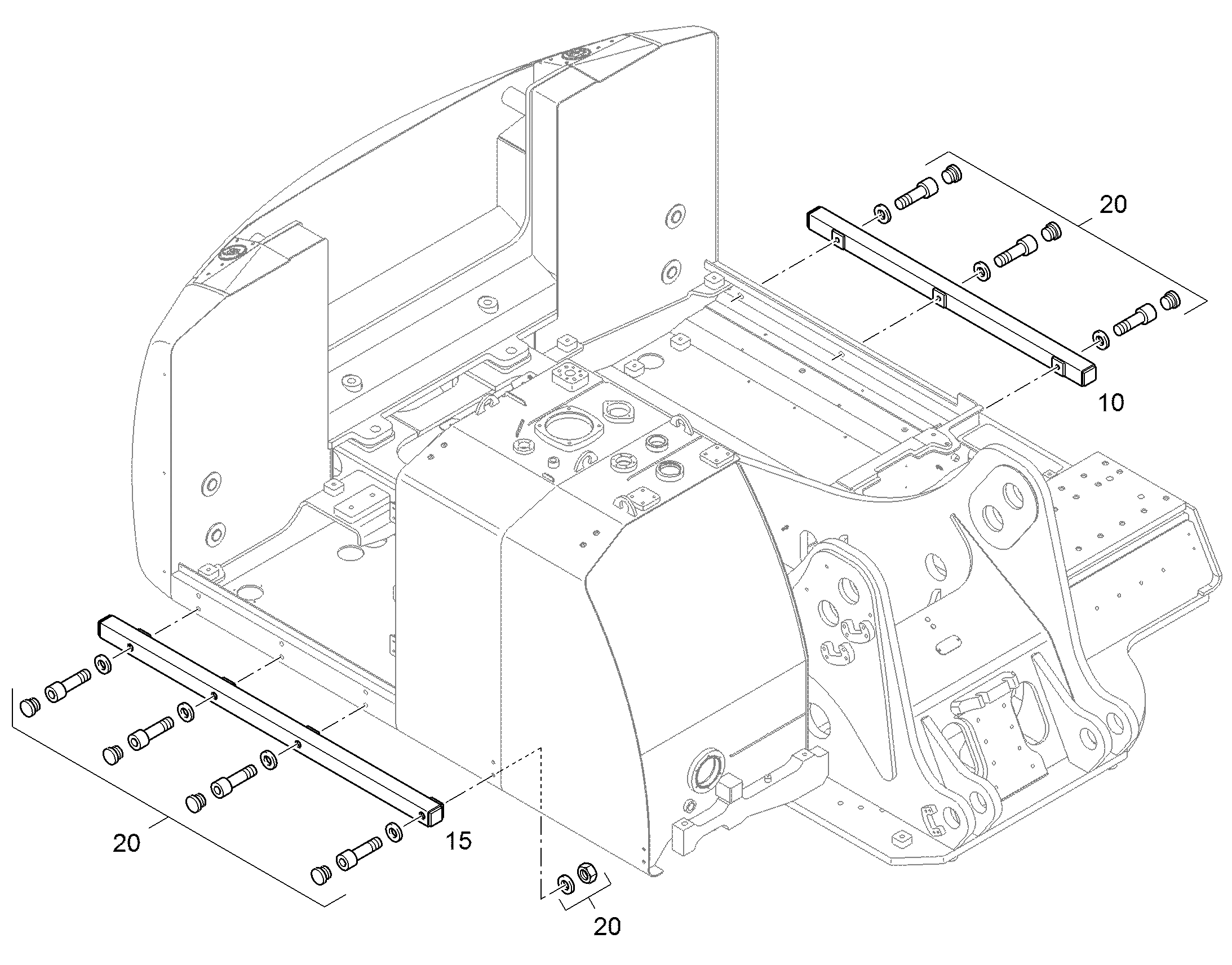 ЭЛЕМЕНТЫ МОНТАЖНЫЕ 94044789 LIEBHERR