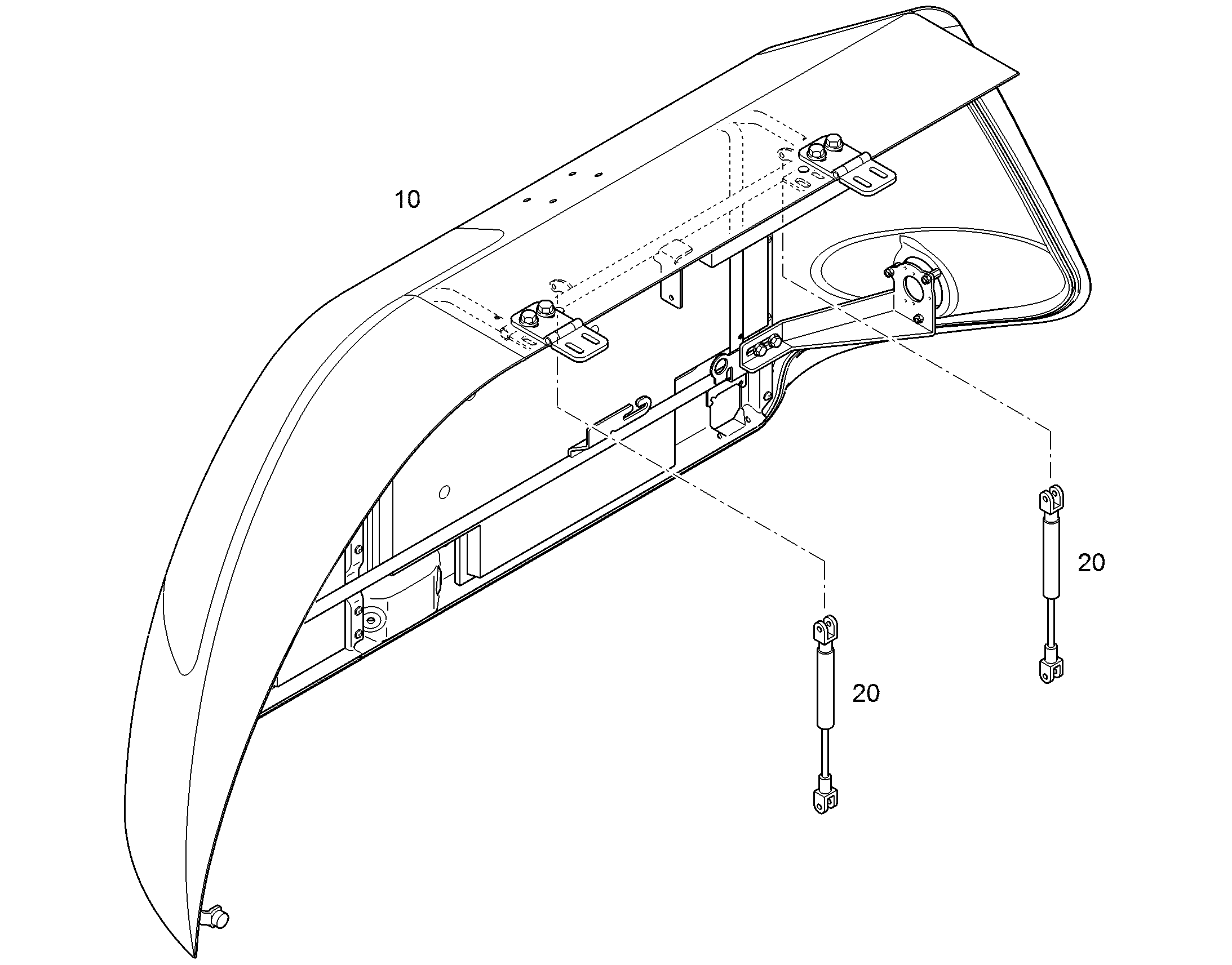 ЭЛЕМЕНТЫ МОНТАЖНЫЕ 94043301 LIEBHERR
