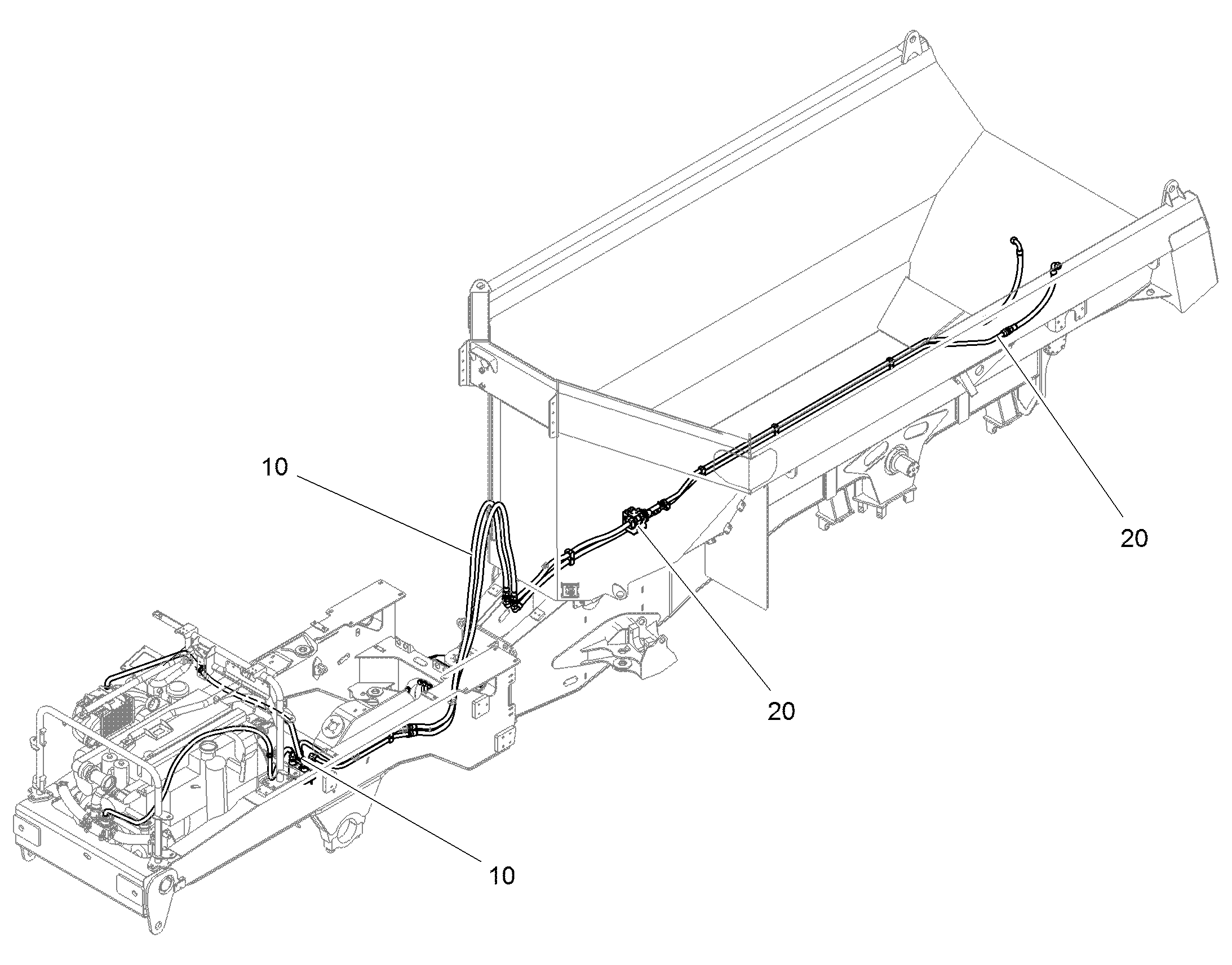 ПРОВОДКА, УСТАНОВКА 94045233 LIEBHERR