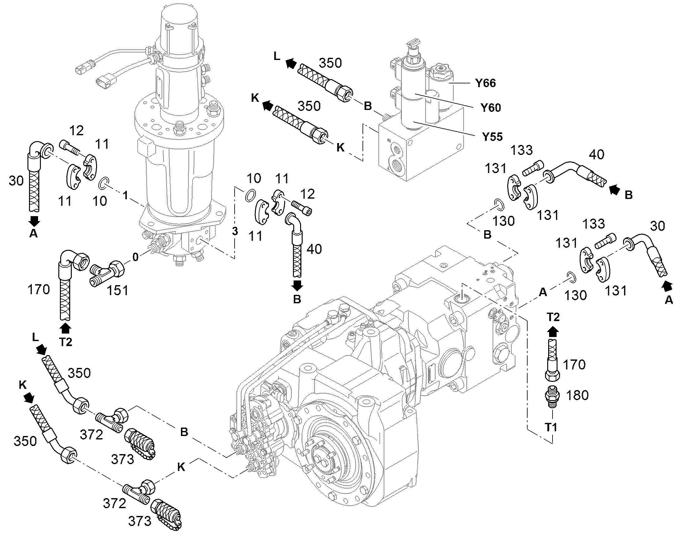 ШЛАНГ 25X1050 10330452 LIEBHERR