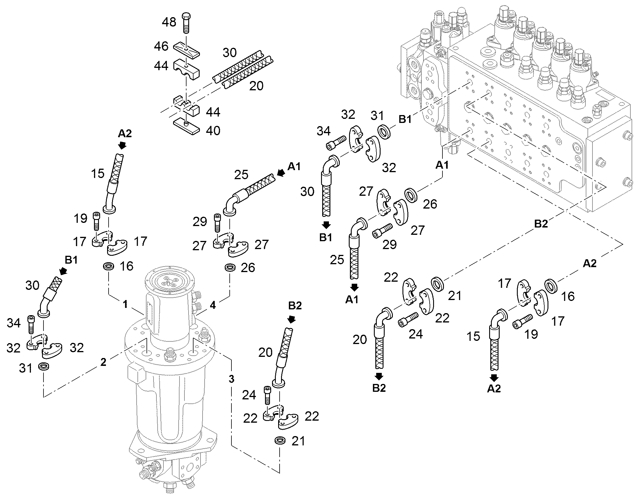 ШЛАНГ 25X940 11000682 LIEBHERR