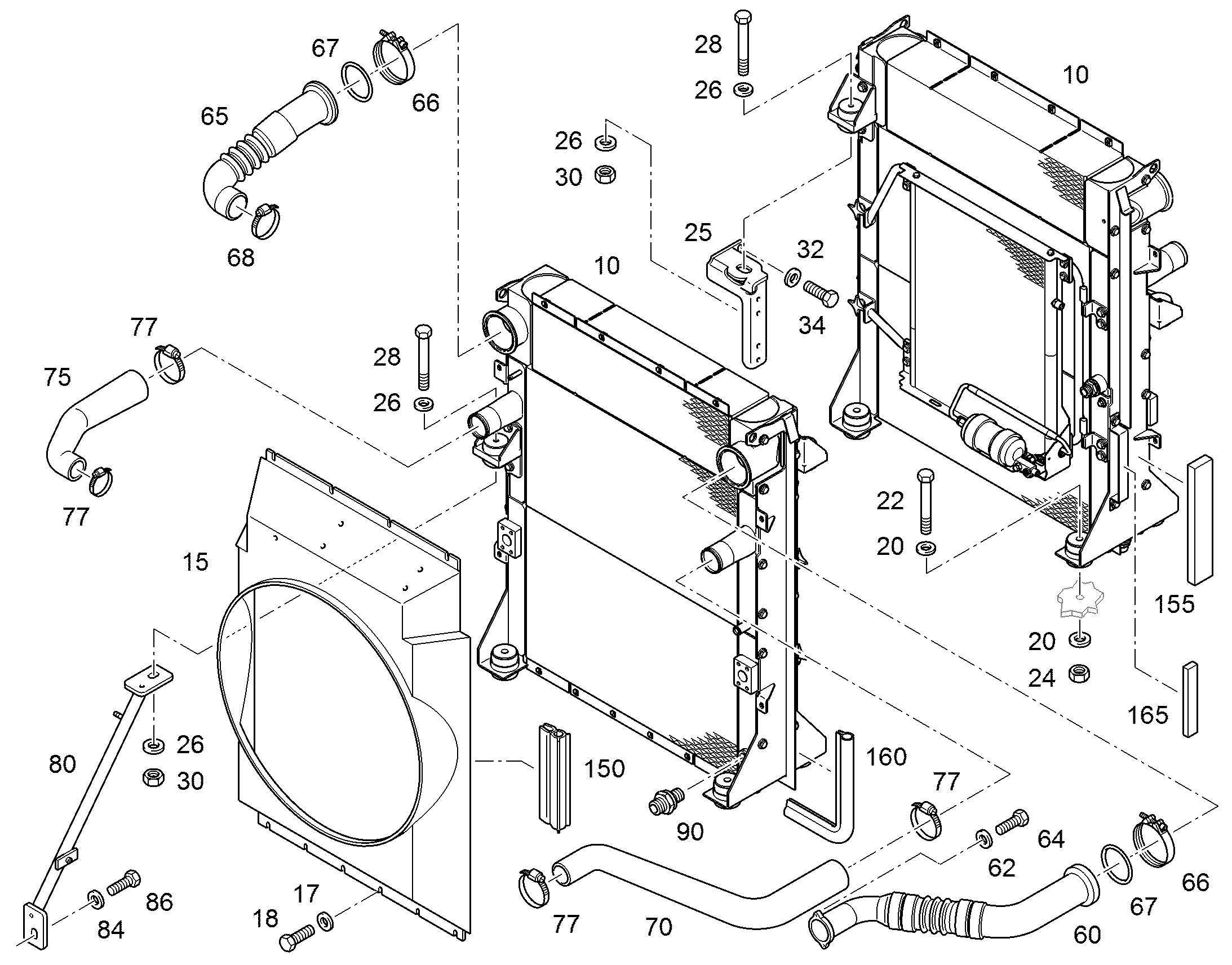 ОХЛАДИТЕЛЬ ПОРШНЯ 11161958 LIEBHERR