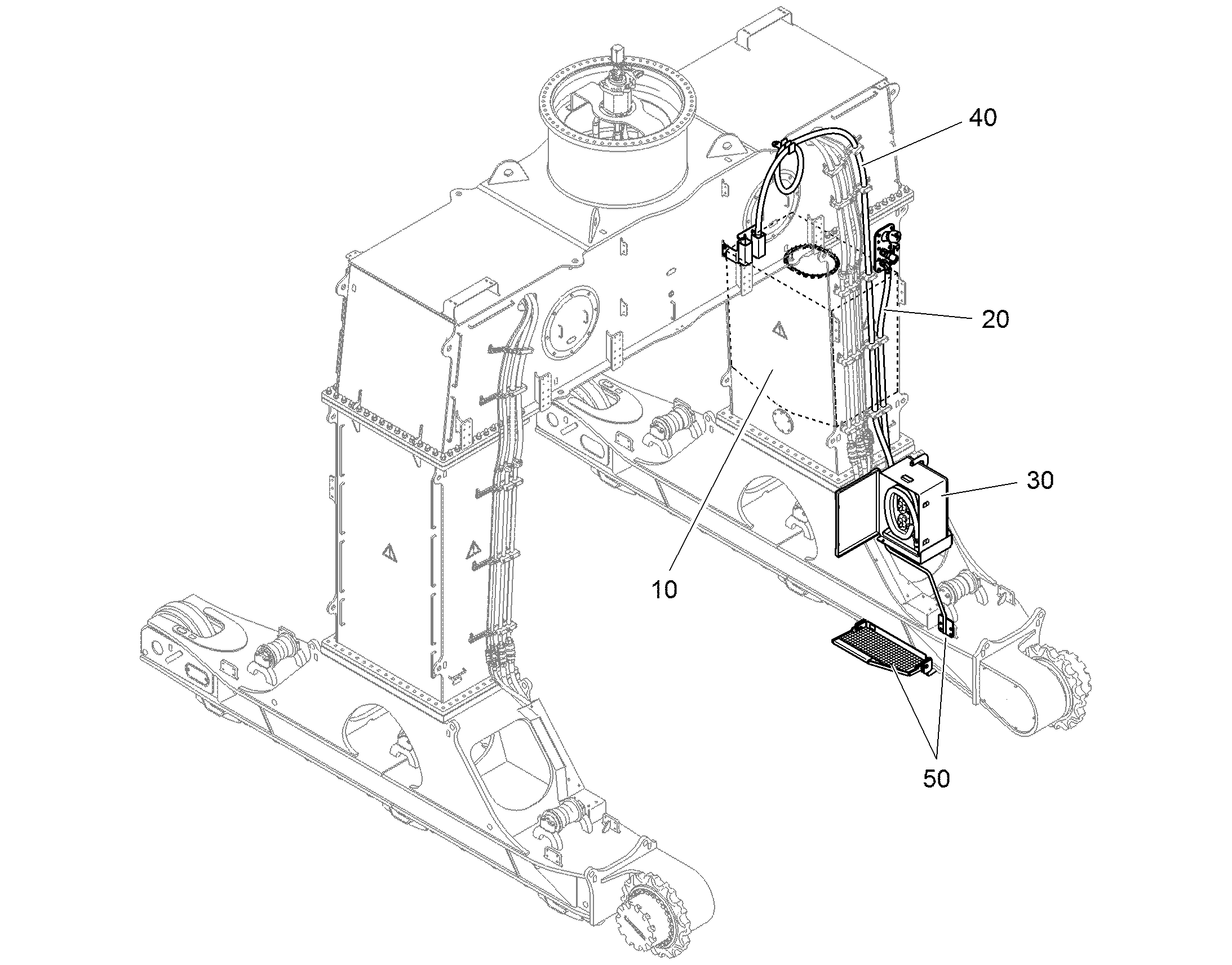ТОПЛИВОПРОВОД 94045459 LIEBHERR