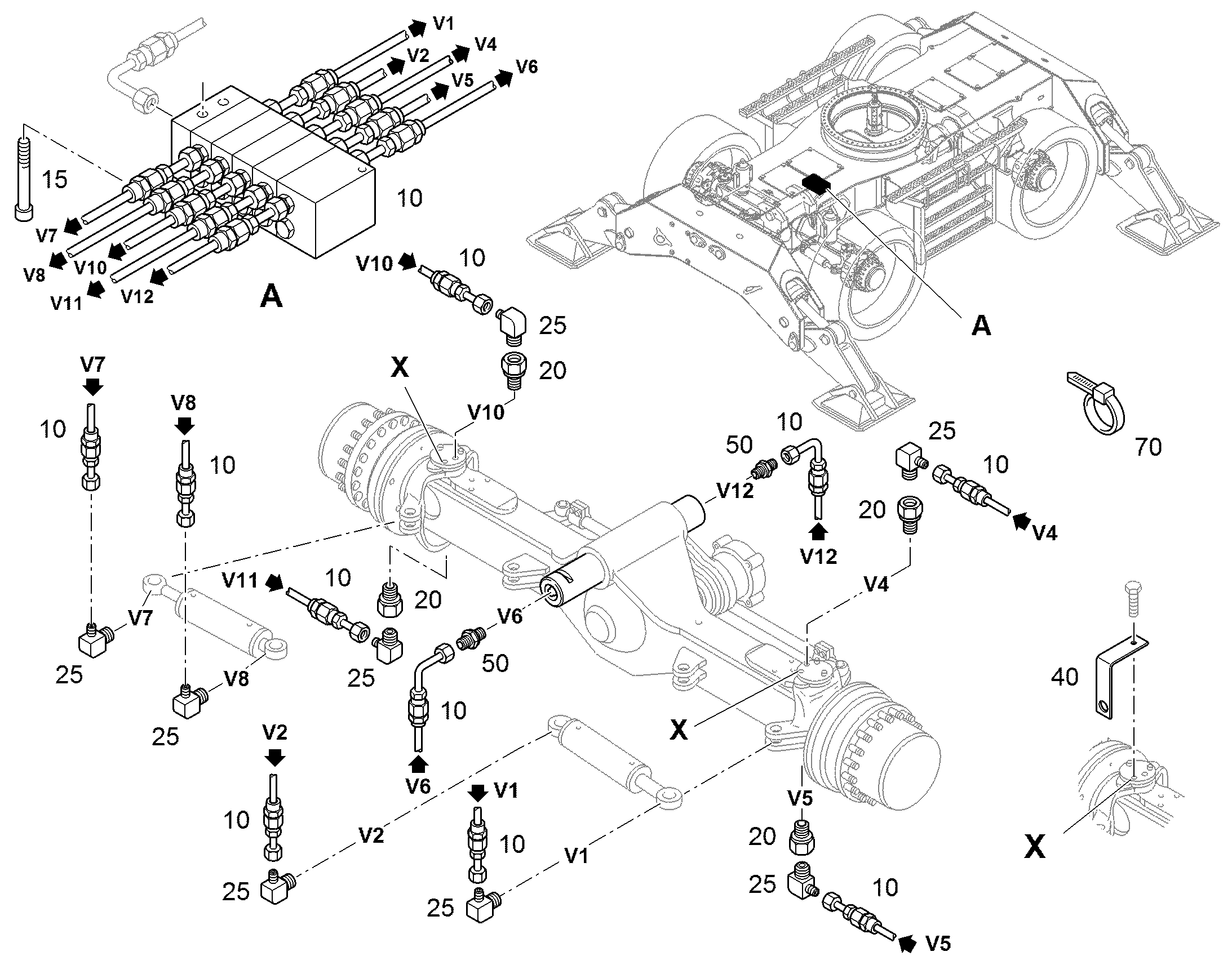 РАСПРЕДЕЛИТЕЛЬ MX-F 5/10 10332879 LIEBHERR