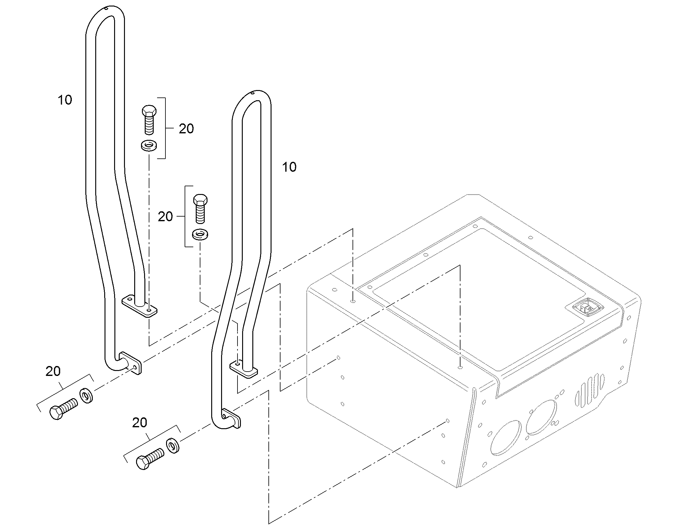ЭЛЕМЕНТЫ МОНТАЖНЫЕ 94046858 LIEBHERR