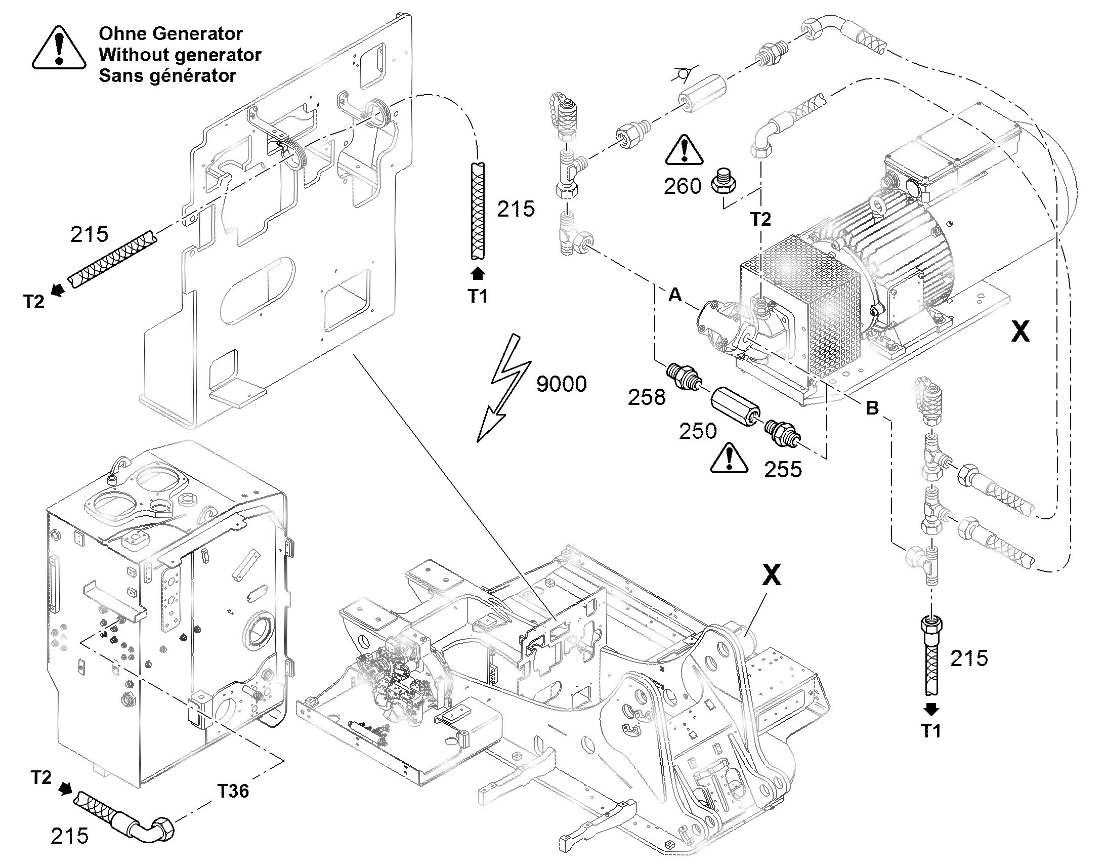 ШЛАНГ 20X2800 7409351 LIEBHERR