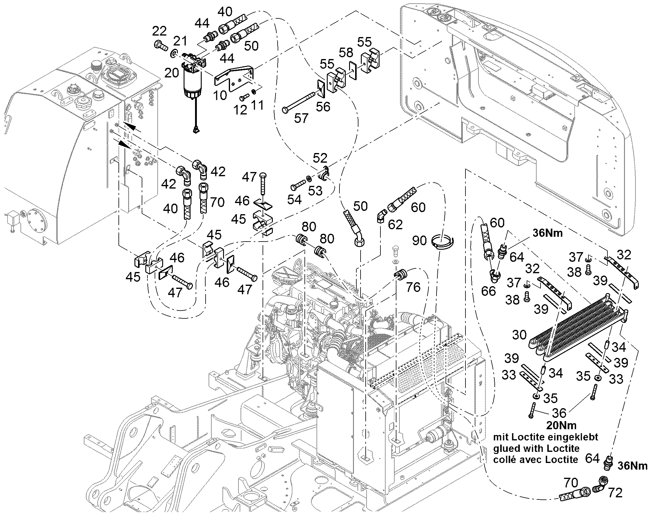 ХОМУТ 94053100 LIEBHERR
