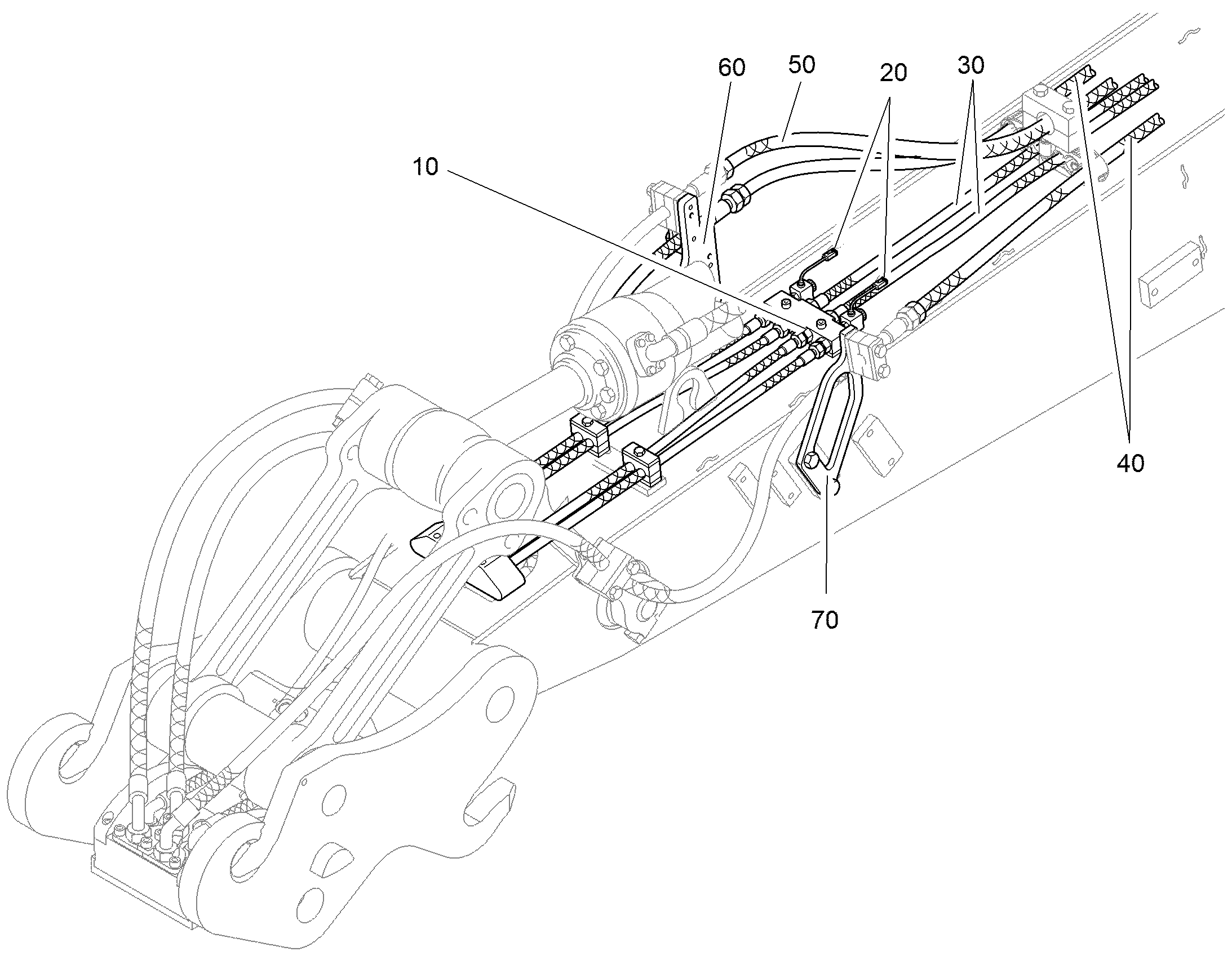 ПРОВОДКА LIKUFIX 94044332 LIEBHERR