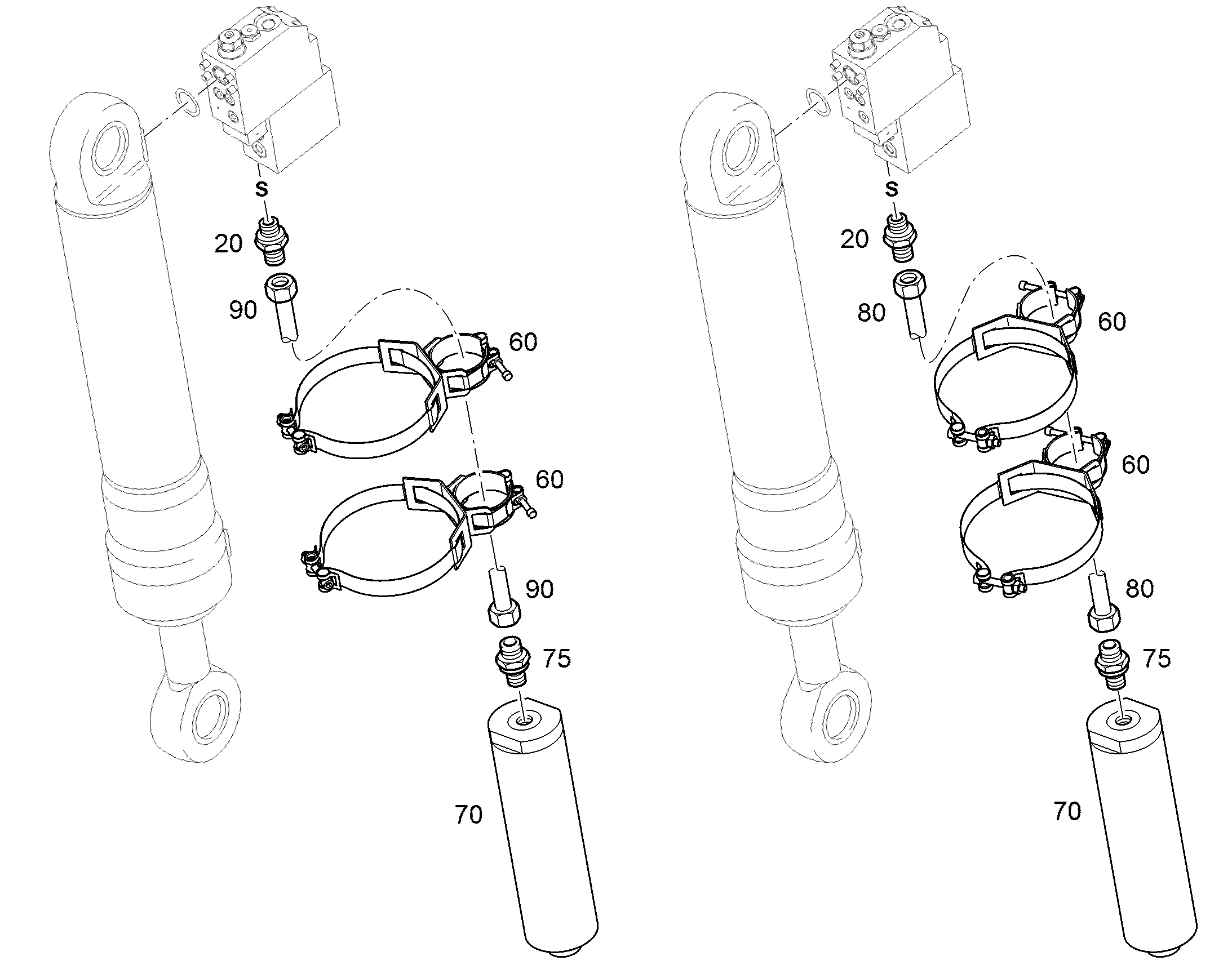 ЛИНИЯ НАПОРН.С УПЛОТН.ГОЛОВКОЙ 12X2 94055650 LIEBHERR