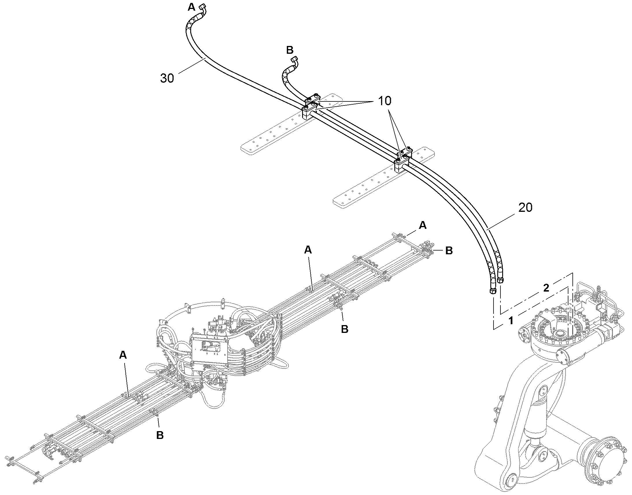 ШЛАНГ 10X2500 11213029 LIEBHERR
