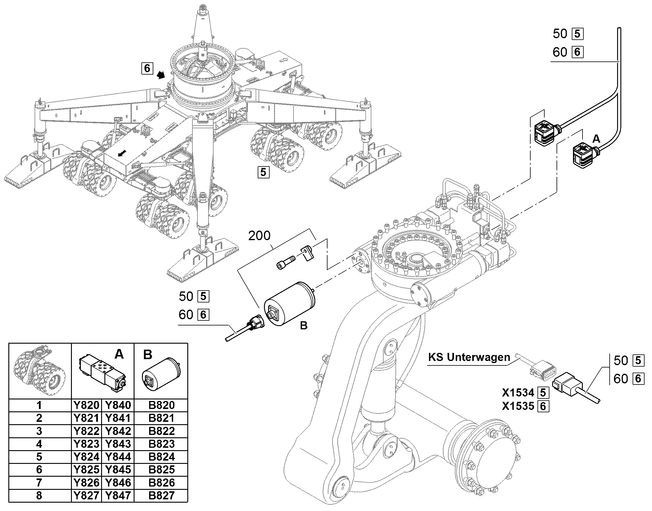 КАБЕЛЬН. КОМПЛЕКТФАРЫ РУКОЯТЬ 94048129 LIEBHERR
