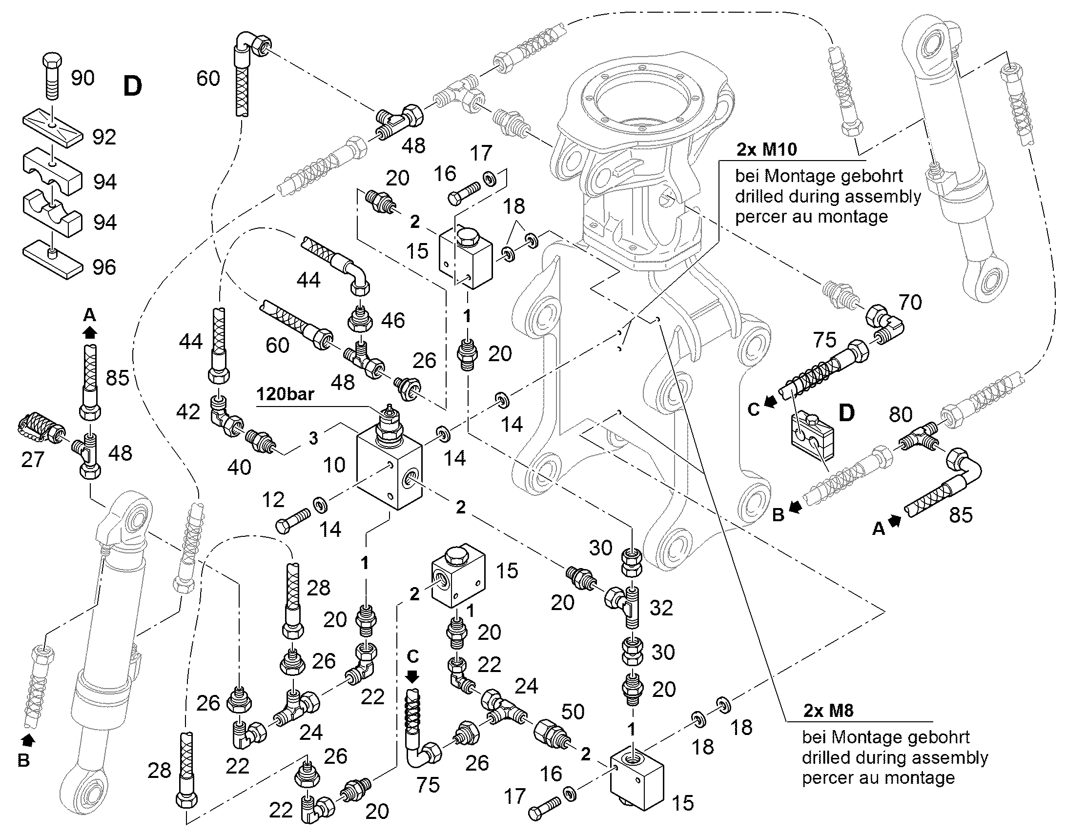 СОЕДИНЕНИЕ РЕЗЬБОВОЕ EGE 20S G1A ED 10221238 LIEBHERR