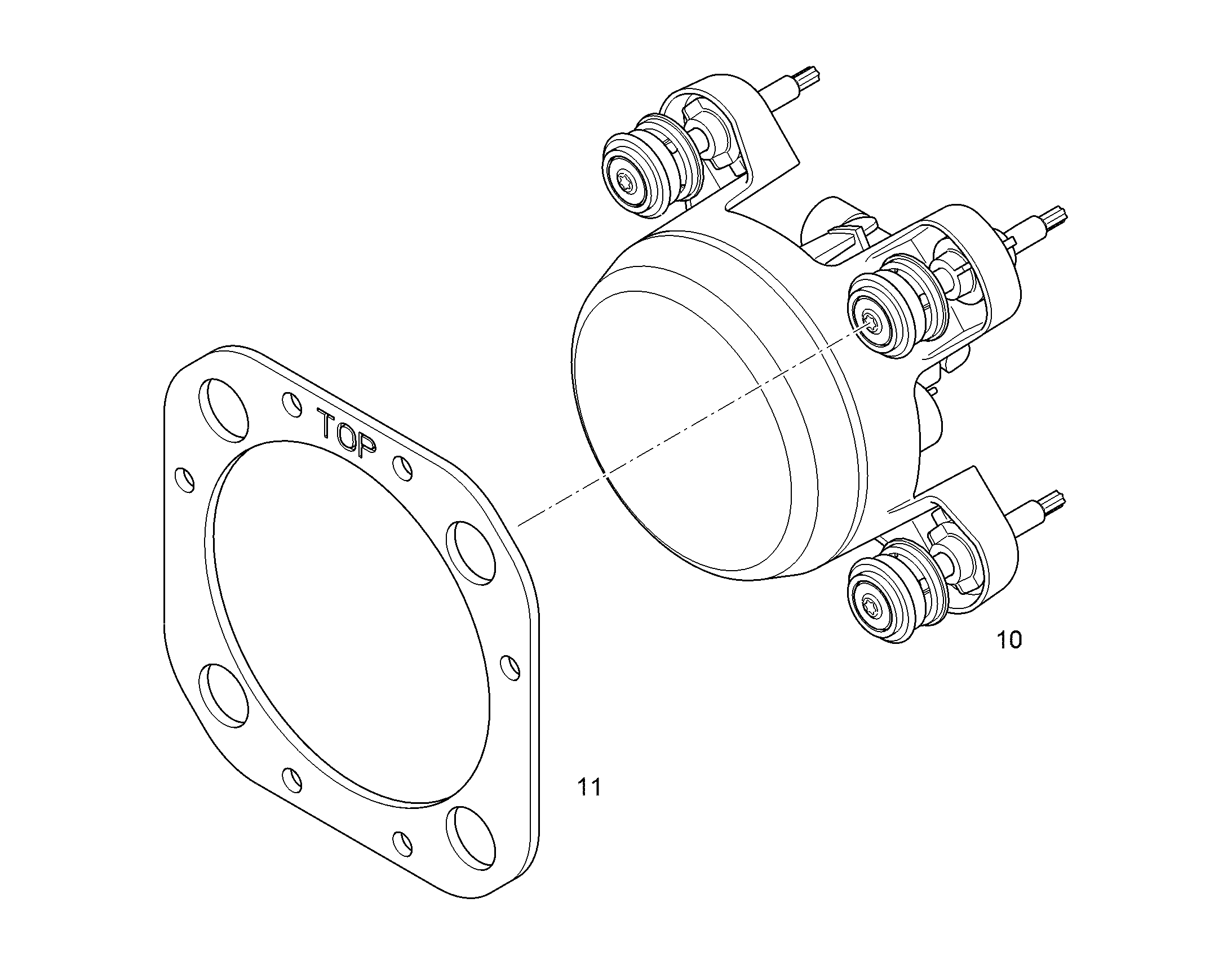 ФАРА 11341458 LIEBHERR
