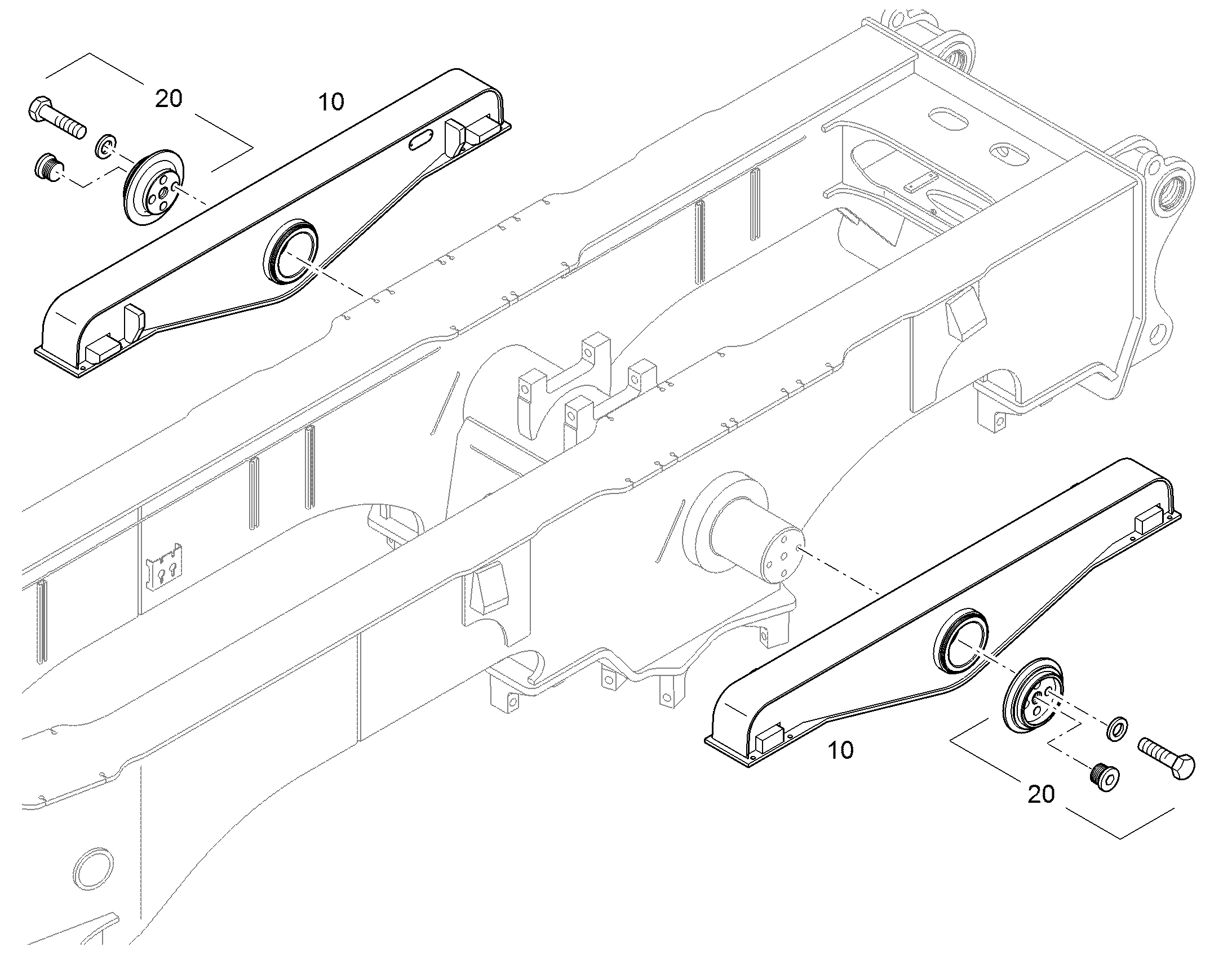 ДЕТАЛИ КРЕПЛЕНИЯ 94031730 LIEBHERR