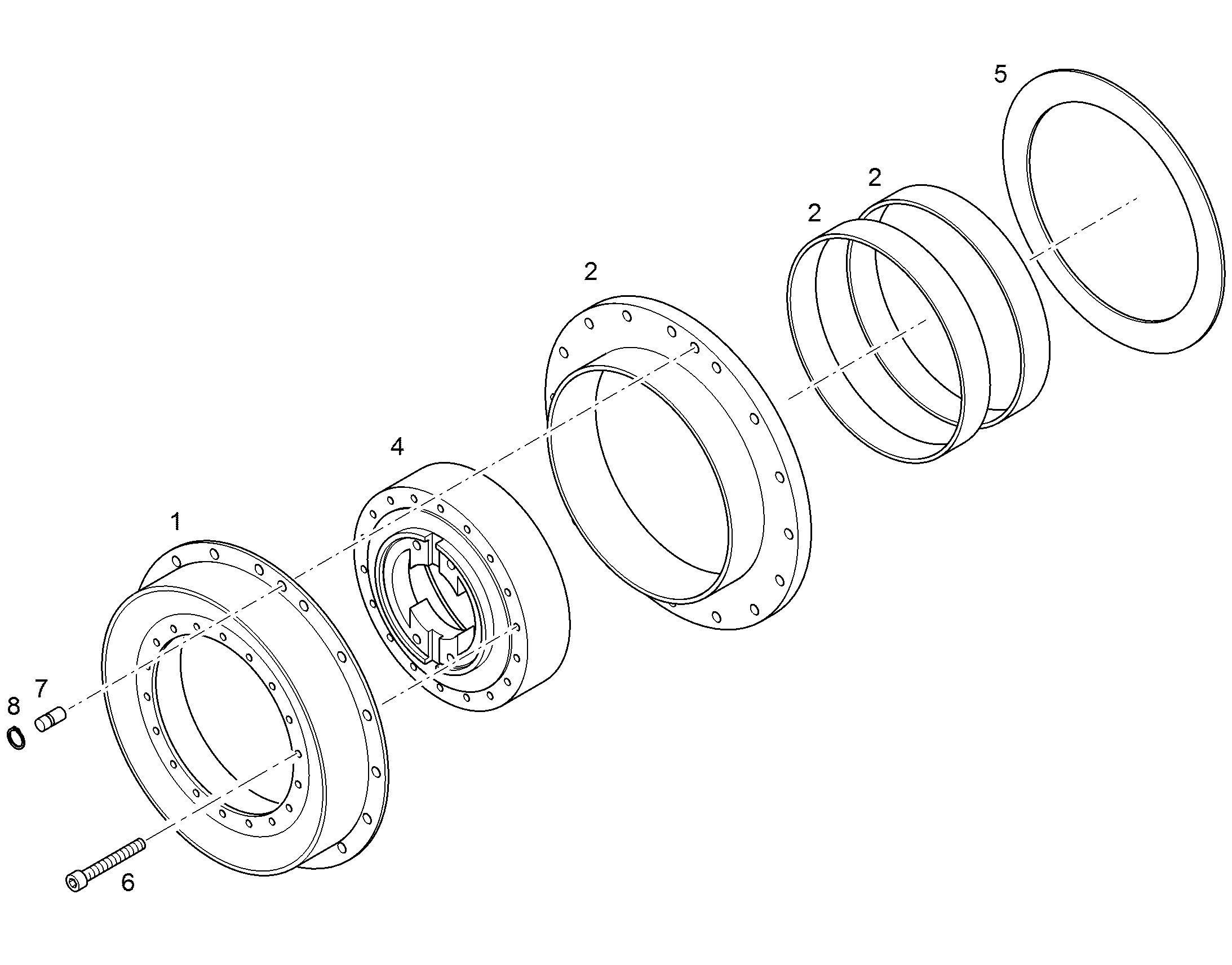 УПОРНЫЙ ШАРИКОПОДШИПНИК 11485414 LIEBHERR