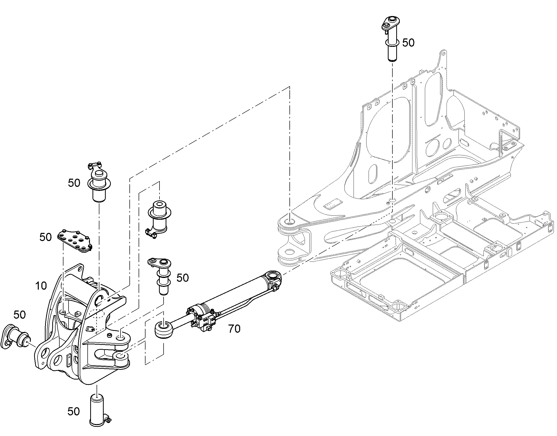 ЭЛЕМЕНТЫ МОНТАЖНЫЕ 94061838 LIEBHERR