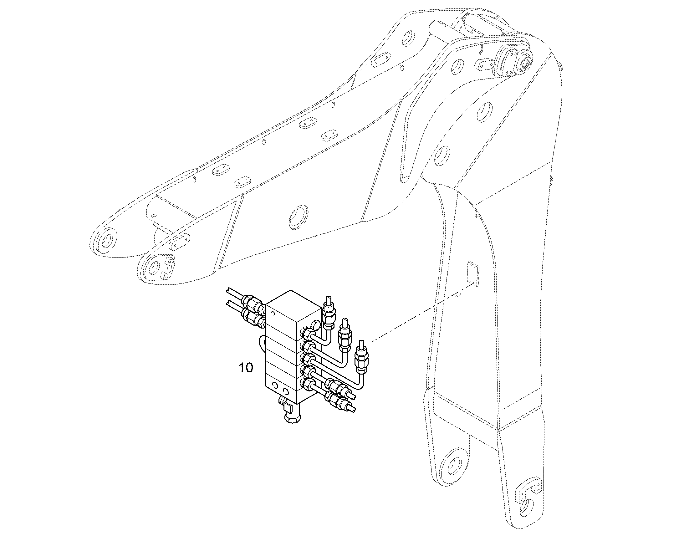 СМАЗОЧНЫЕ ЛИНИИ УСТАНОВКА 94034152 LIEBHERR