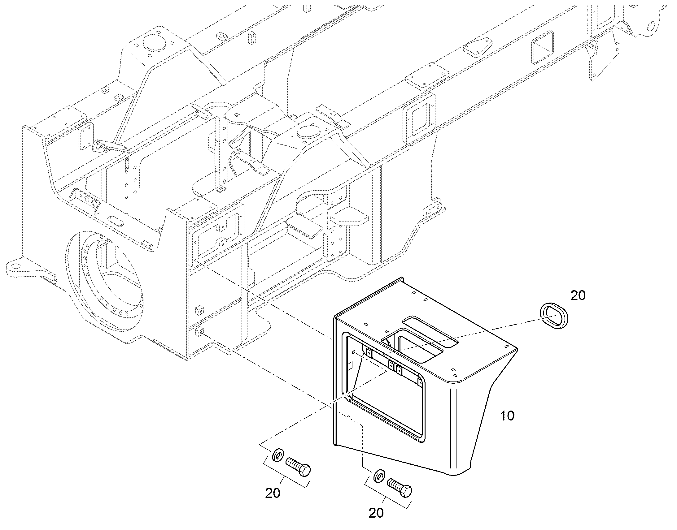 ЭЛЕМЕНТЫ МОНТАЖНЫЕ 94056343 LIEBHERR
