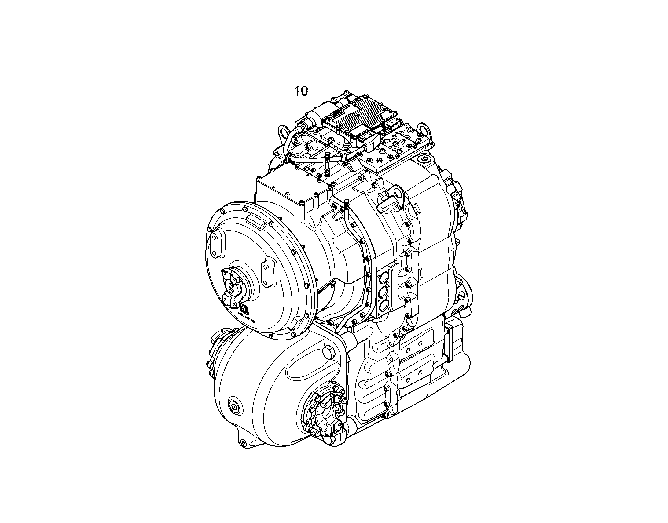 КОРОБКА ПЕРЕДАЧ 11002264 LIEBHERR