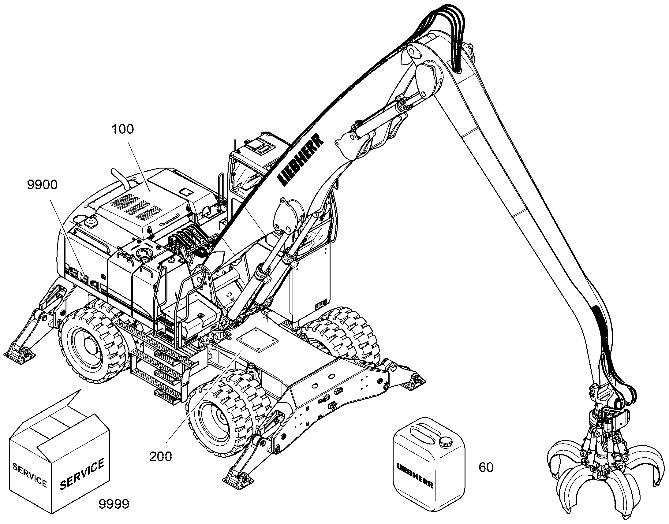 ТАБЛИЧКИ 9614777 LIEBHERR