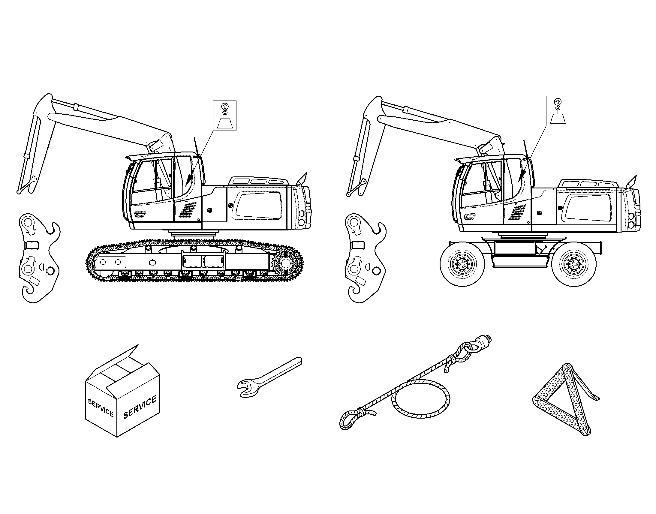 ЭЛЕМЕНТЫ МОНТАЖНЫЕ 9647326 LIEBHERR