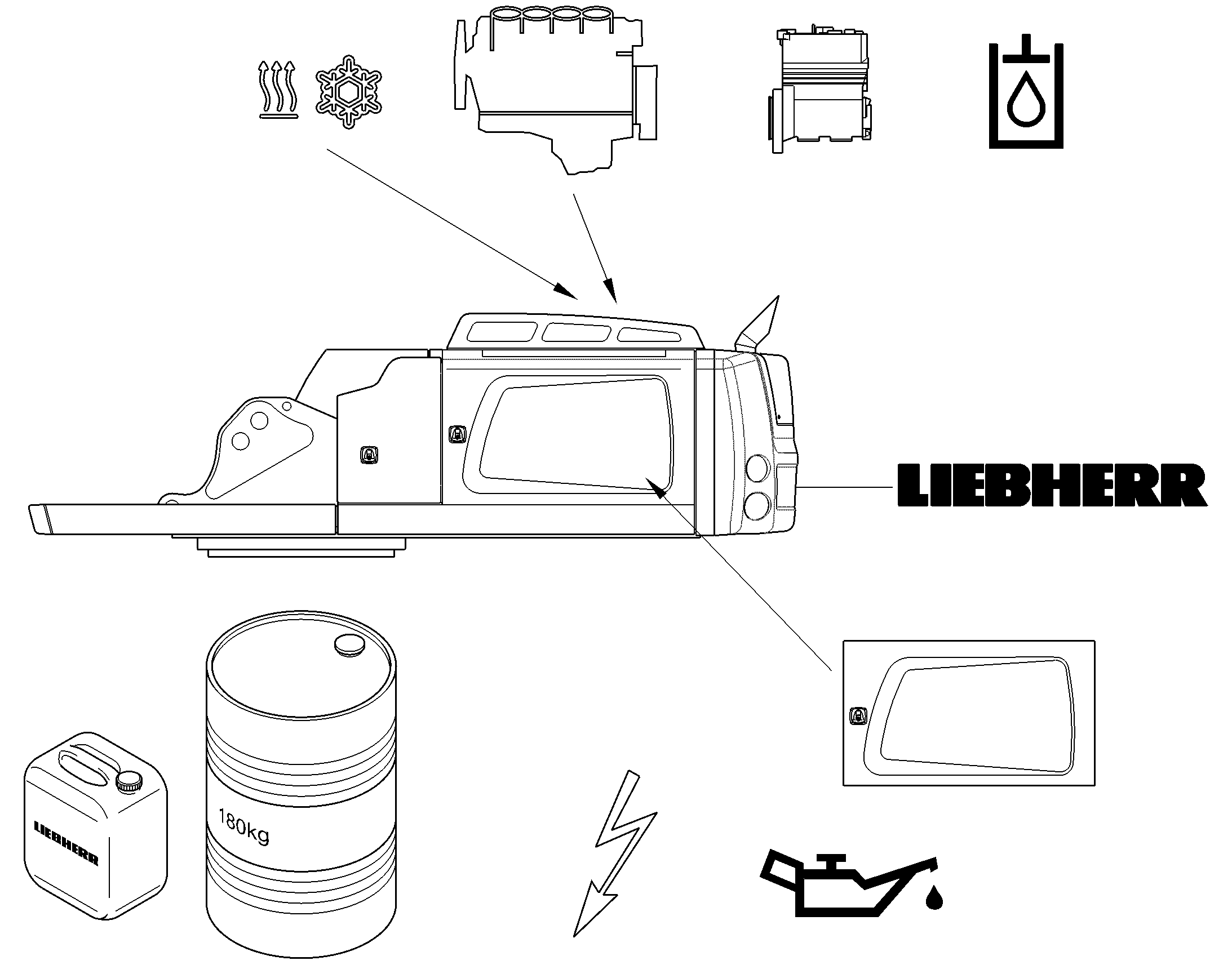 ЦЕНТРАЛИЗОВАННАЯ СМАЗКА 9647330 LIEBHERR