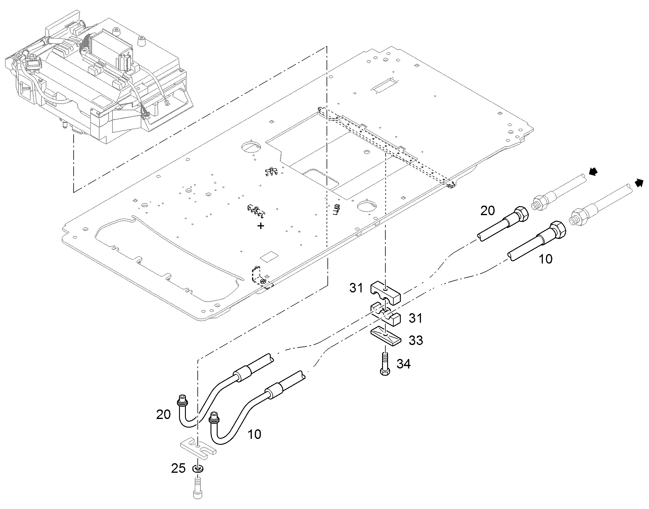 ШЛАНГ КОНДИЦИОНЕРА 12X1328 11320529 LIEBHERR