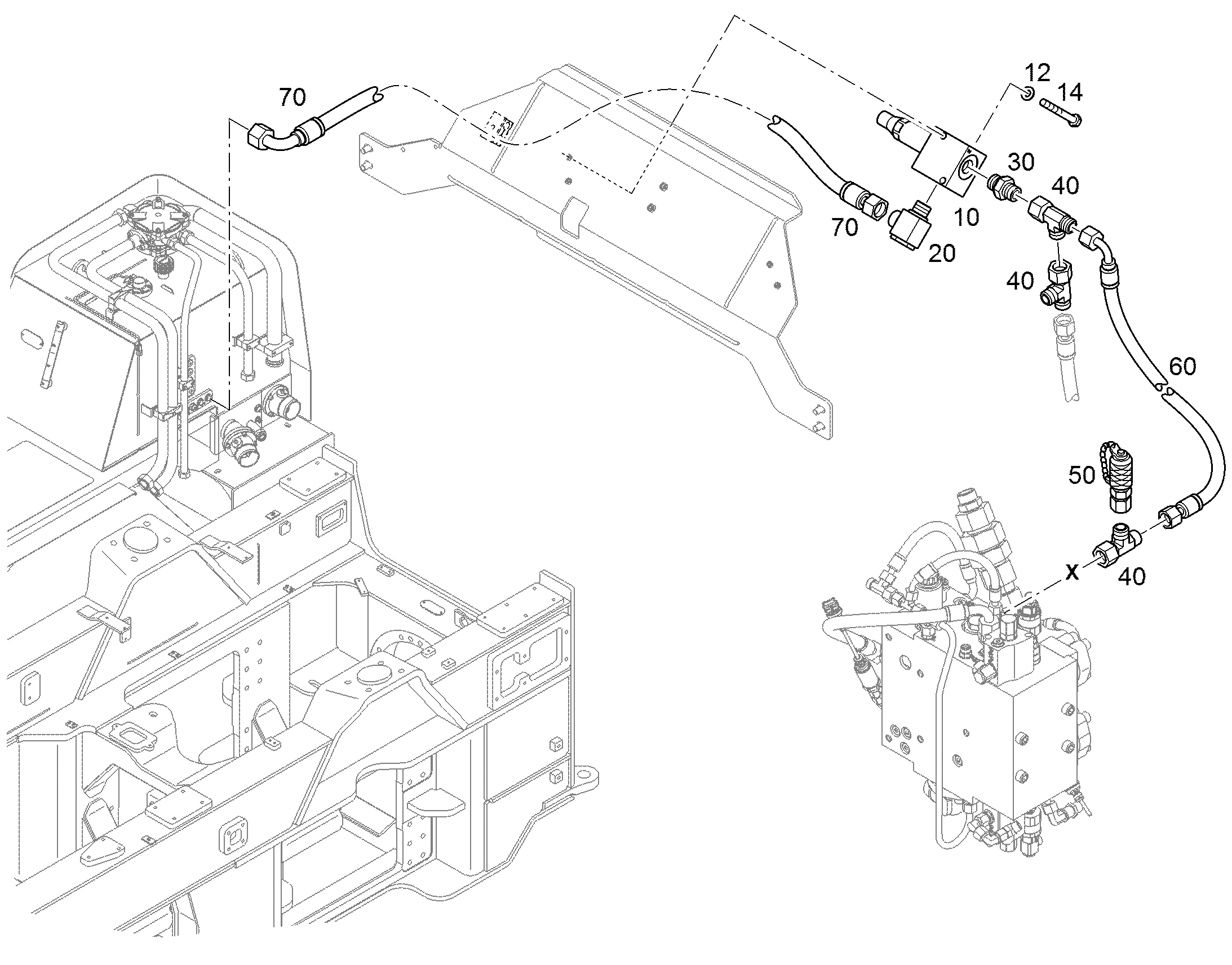 КЛАПАН ОГРАНИЧЕНИЯ ДАВЛЕНИЯ 11066936 LIEBHERR